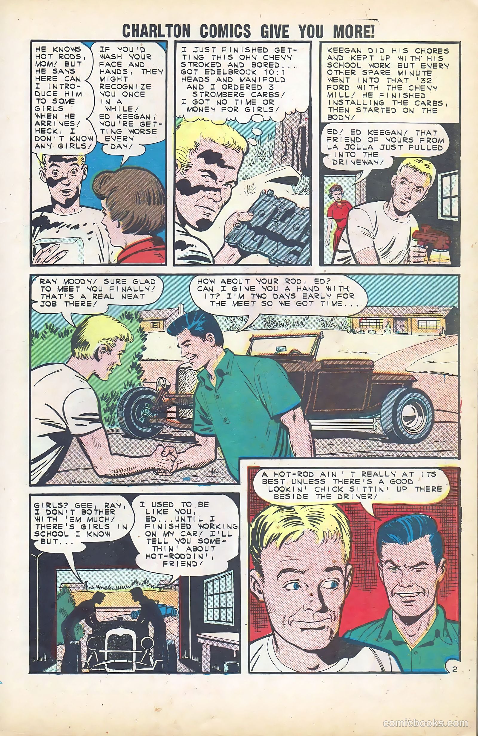 Hot Rods and Racing Cars #61 — page 11 of 36
