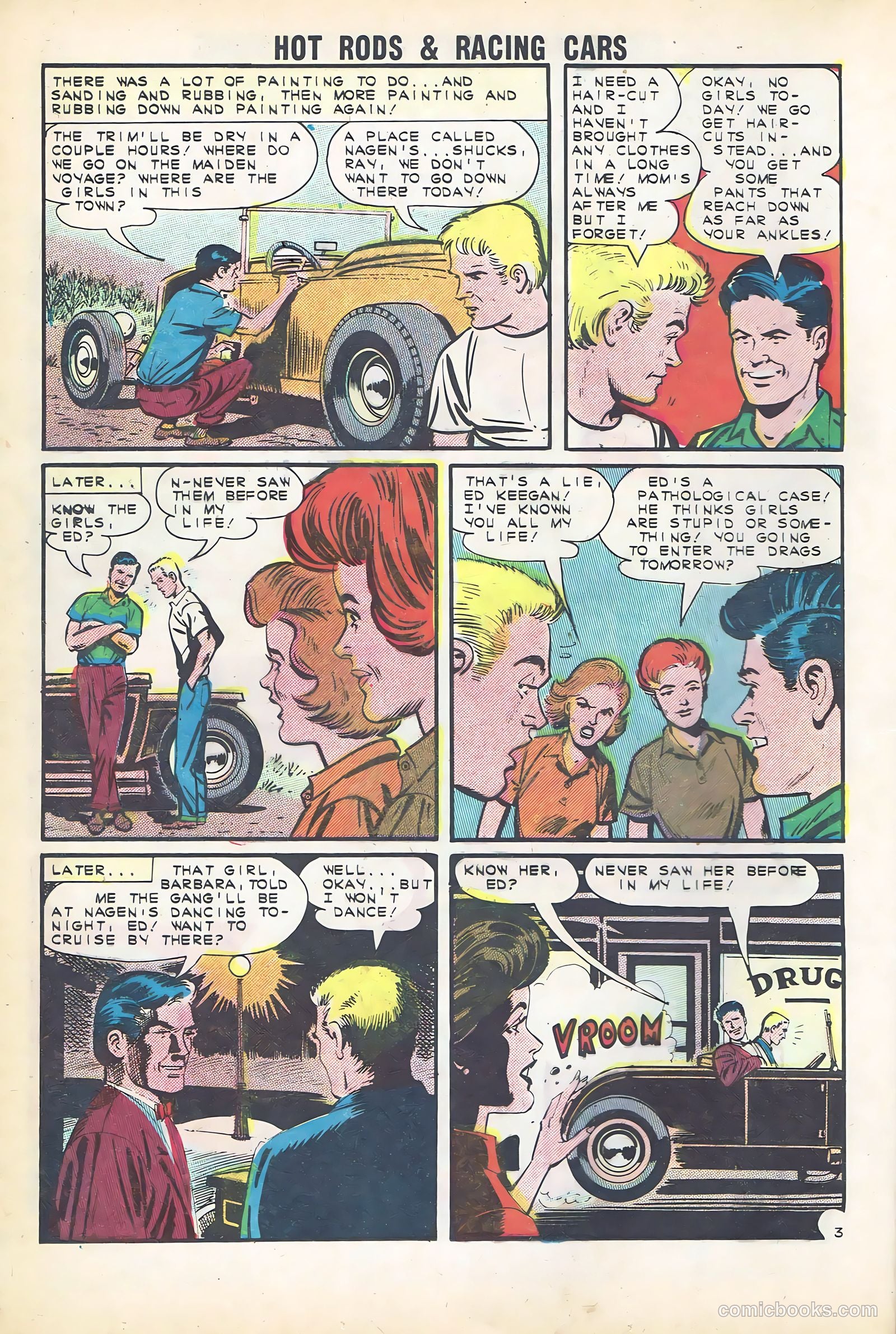 Hot Rods and Racing Cars #61 — page 12 of 36