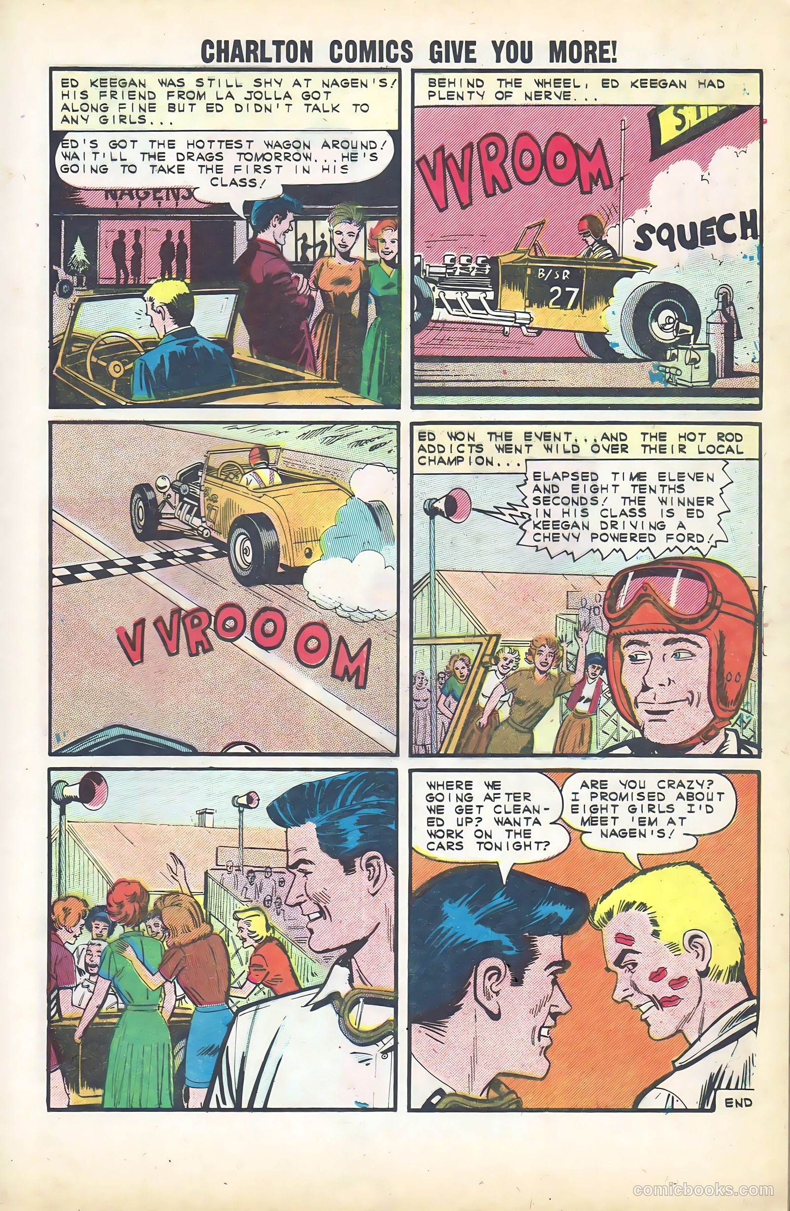 Hot Rods and Racing Cars #61 — page 13 of 36