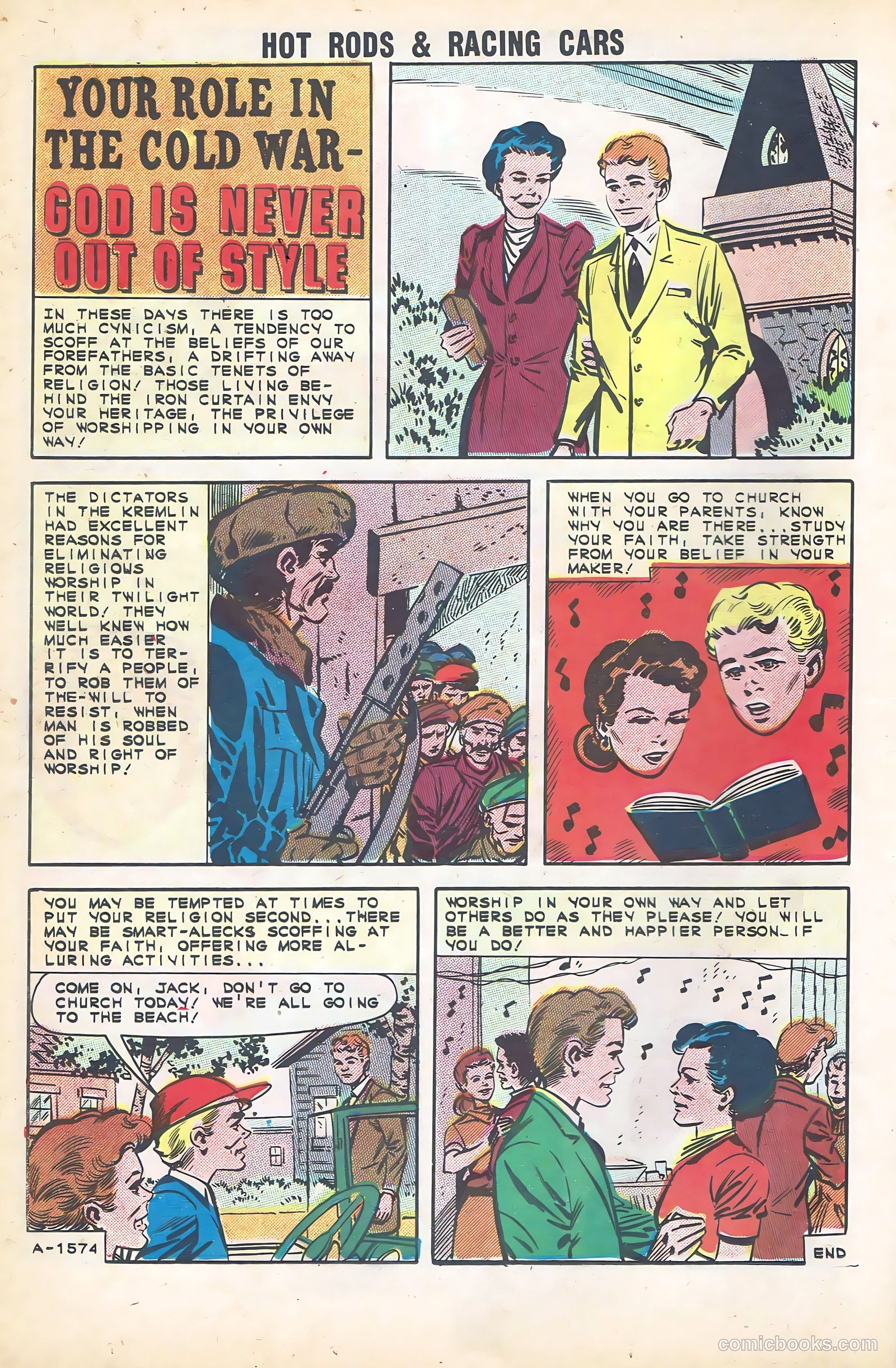 Hot Rods and Racing Cars #61 — page 14 of 36