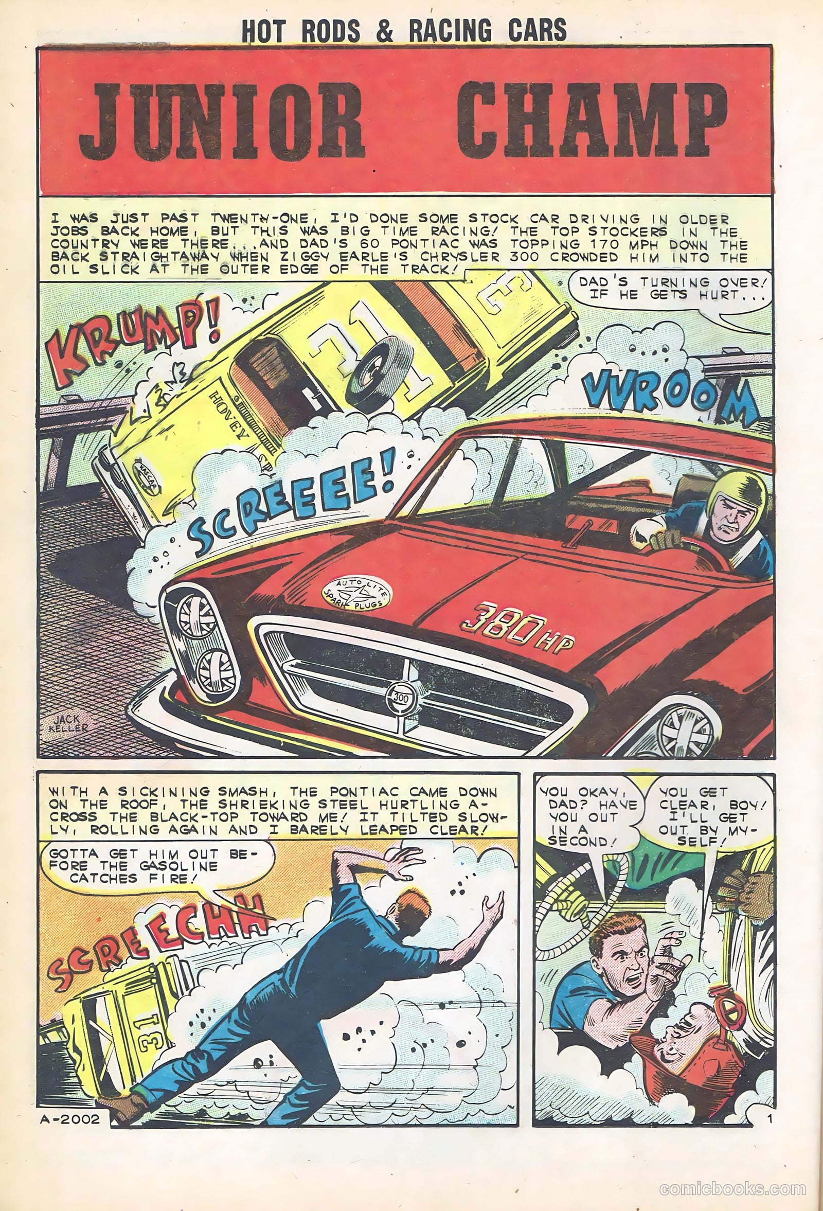 Hot Rods and Racing Cars #61 — page 16 of 36