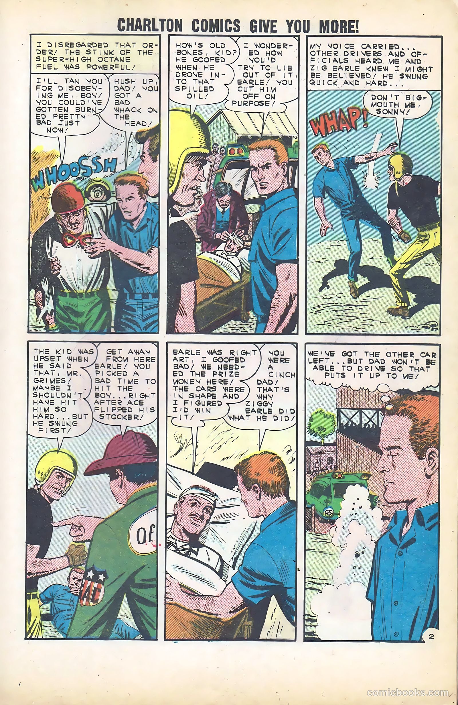 Hot Rods and Racing Cars #61 — page 17 of 36
