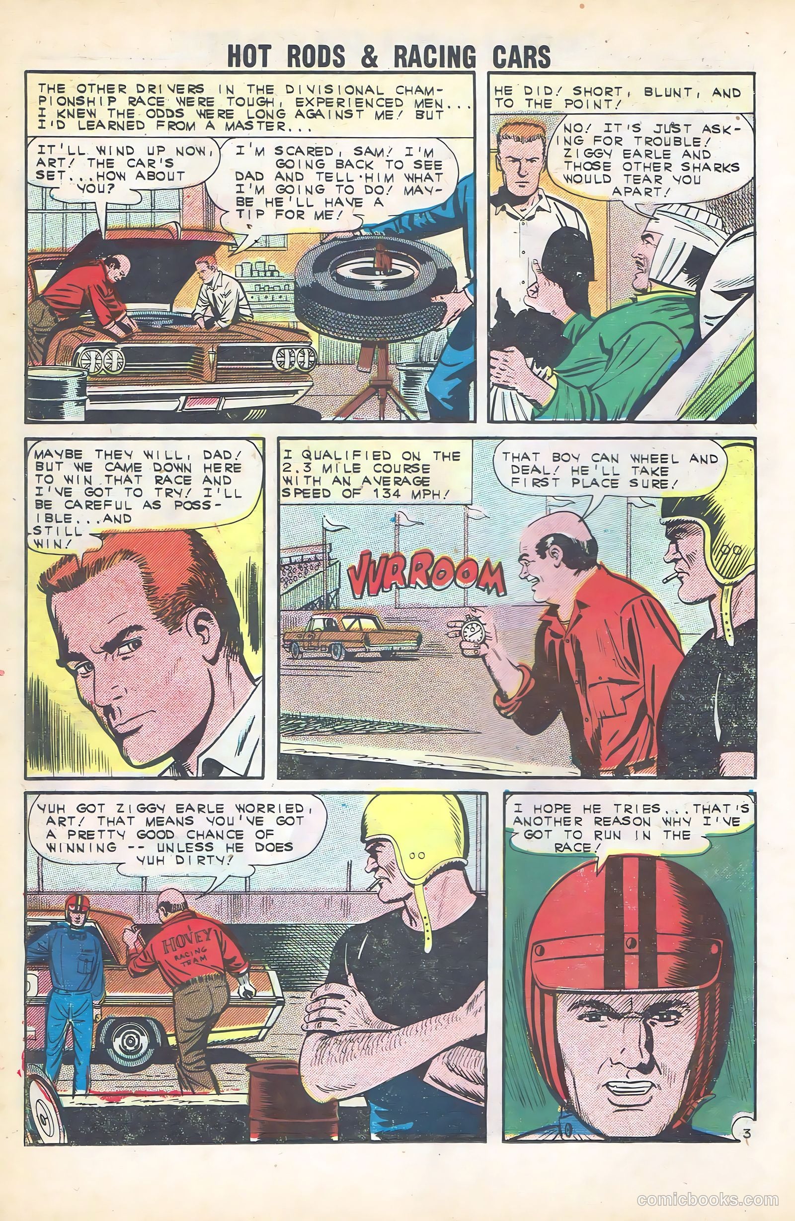 Hot Rods and Racing Cars #61 — page 18 of 36
