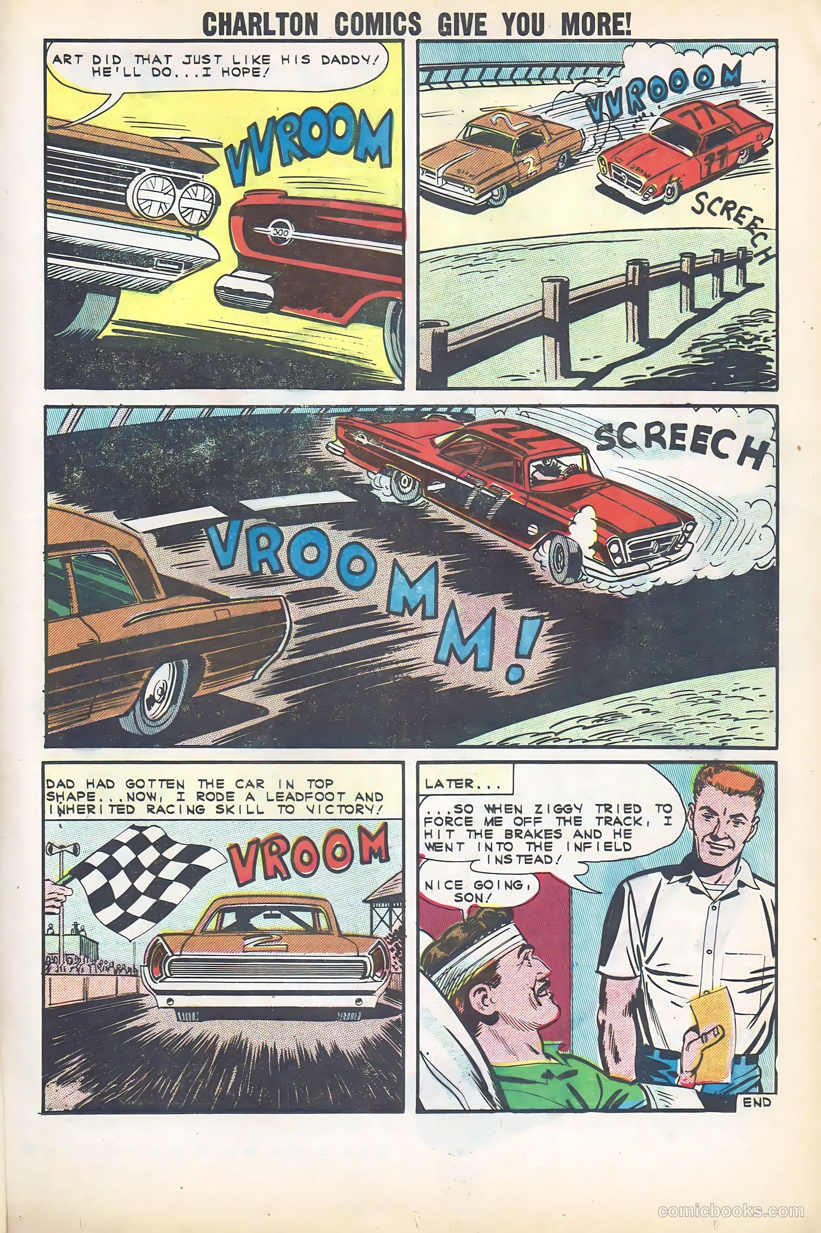 Hot Rods and Racing Cars #61 — page 21 of 36