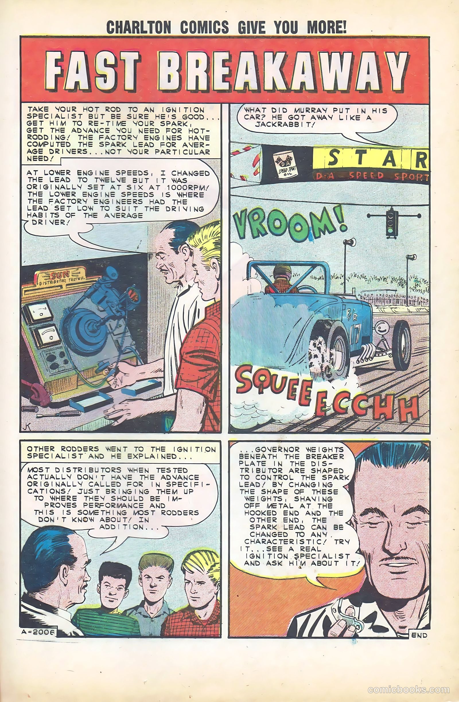 Hot Rods and Racing Cars #61 — page 25 of 36