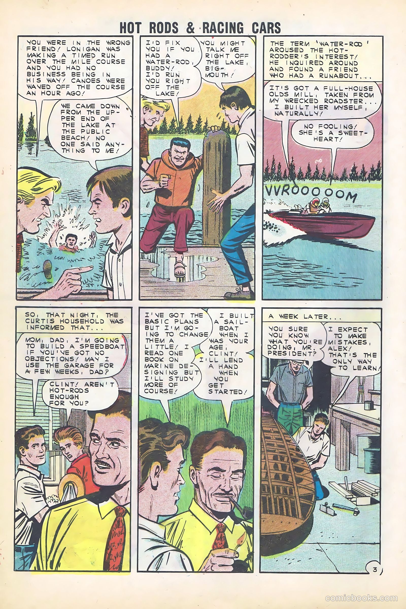 Hot Rods and Racing Cars #61 — page 28 of 36