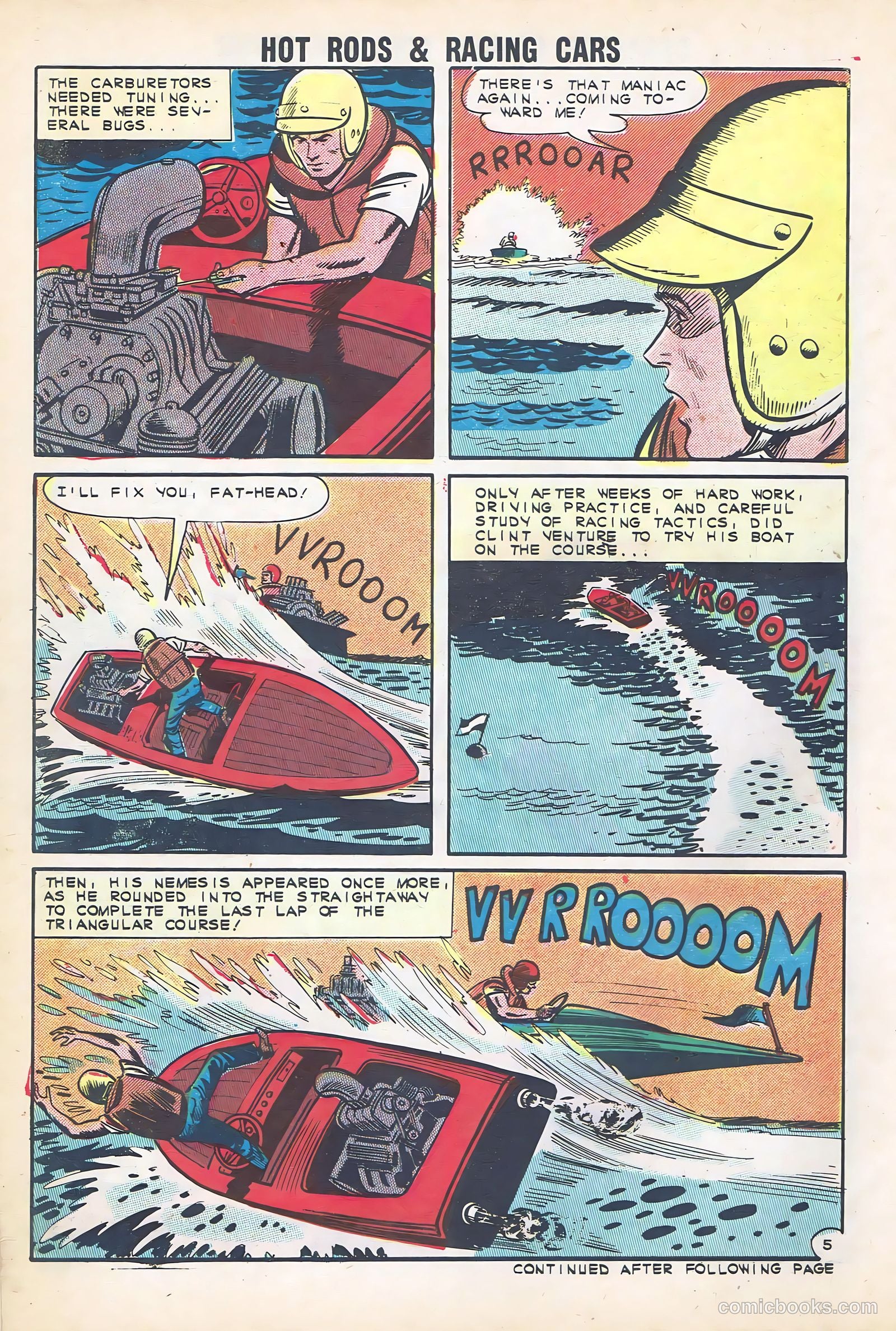 Hot Rods and Racing Cars #61 — page 30 of 36
