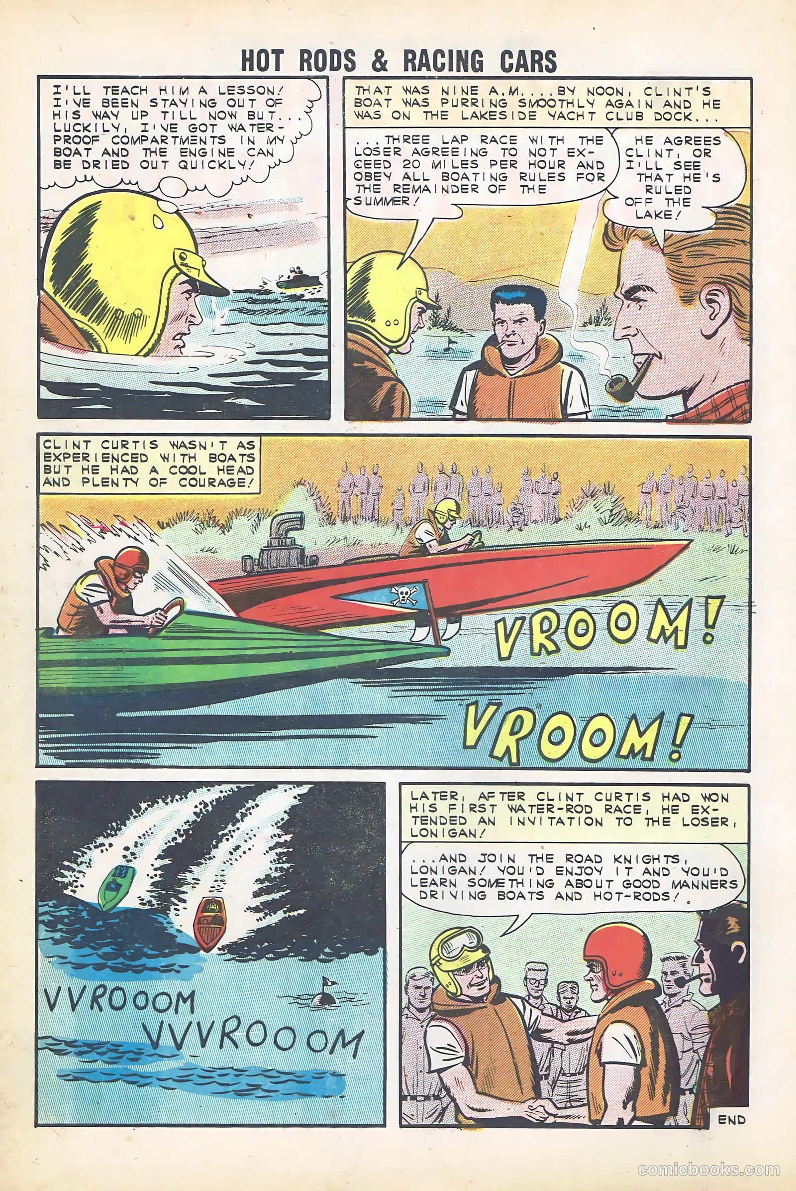 Hot Rods and Racing Cars #61 — page 32 of 36