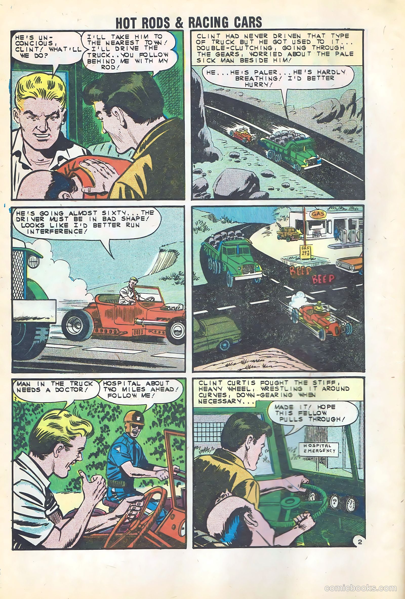 Hot Rods and Racing Cars #62 — page 4 of 36
