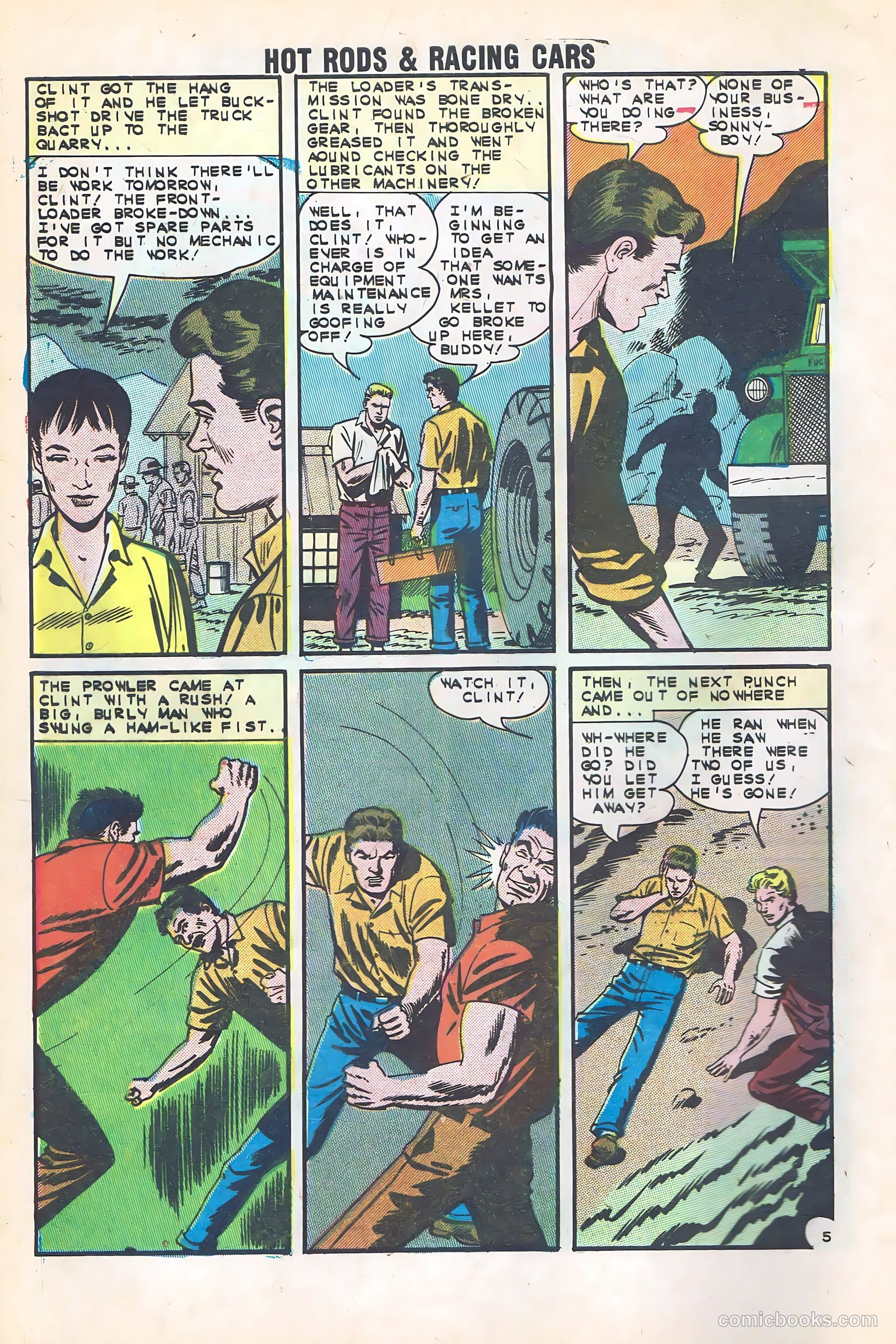 Hot Rods and Racing Cars #62 — page 8 of 36