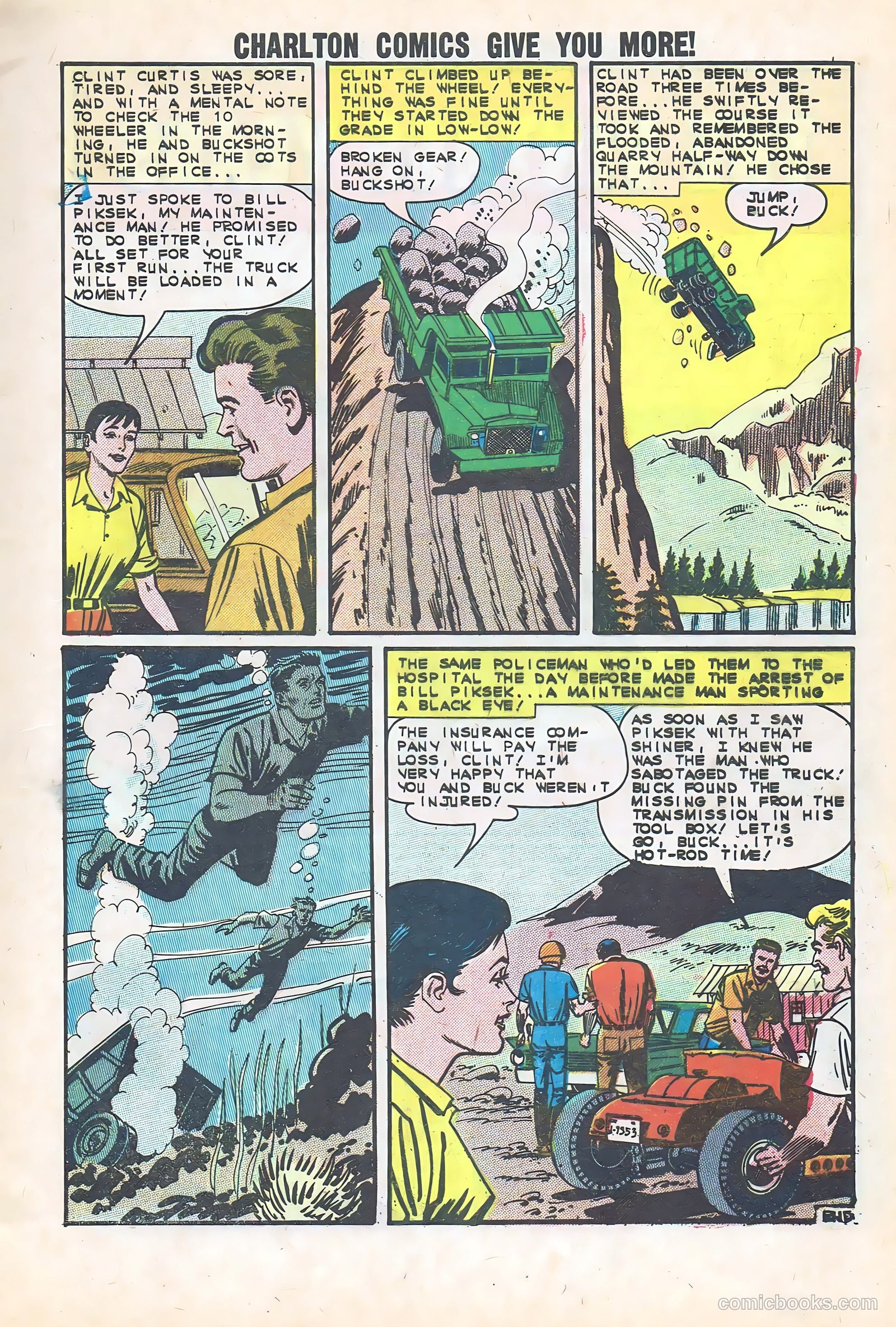 Hot Rods and Racing Cars #62 — page 9 of 36