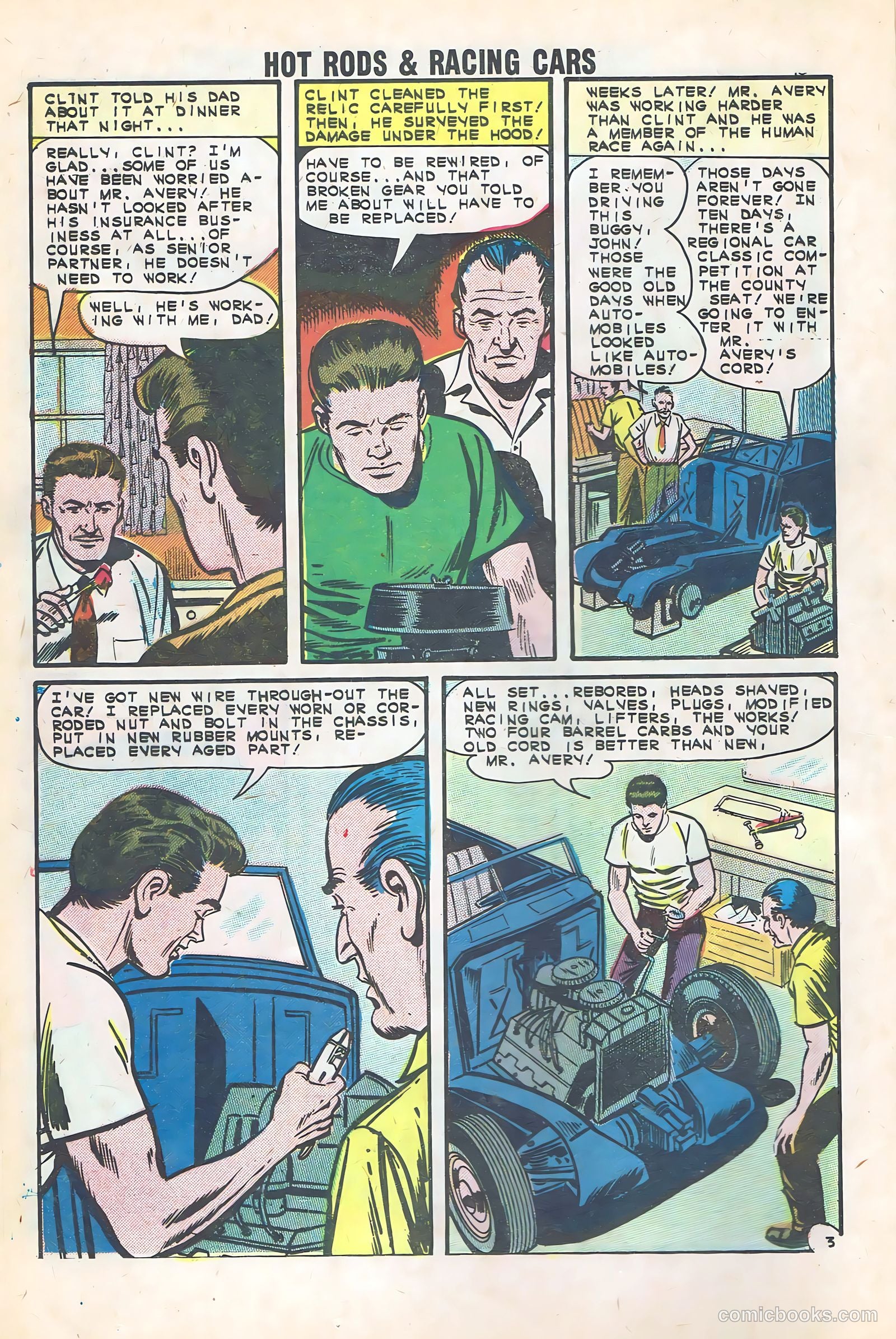 Hot Rods and Racing Cars #62 — page 12 of 36
