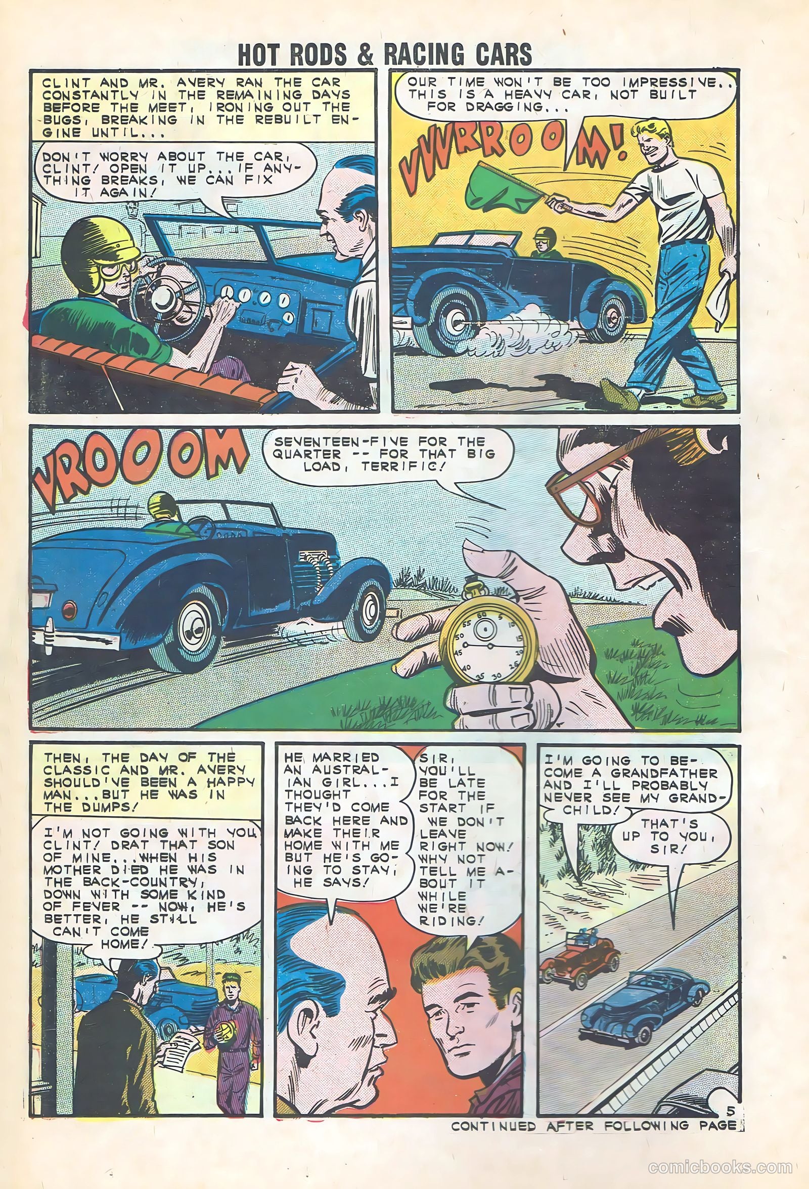 Hot Rods and Racing Cars #62 — page 14 of 36