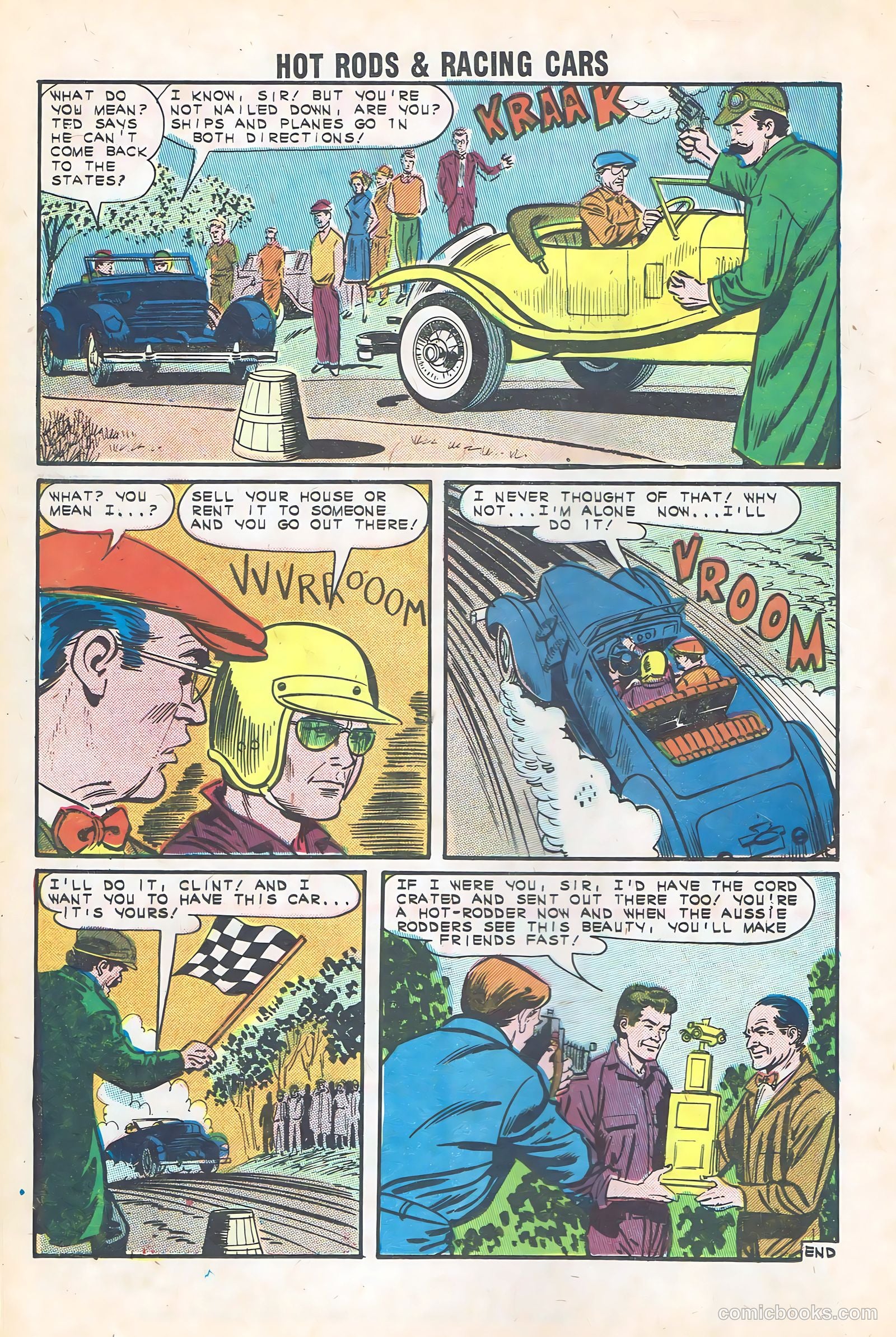 Hot Rods and Racing Cars #62 — page 16 of 36