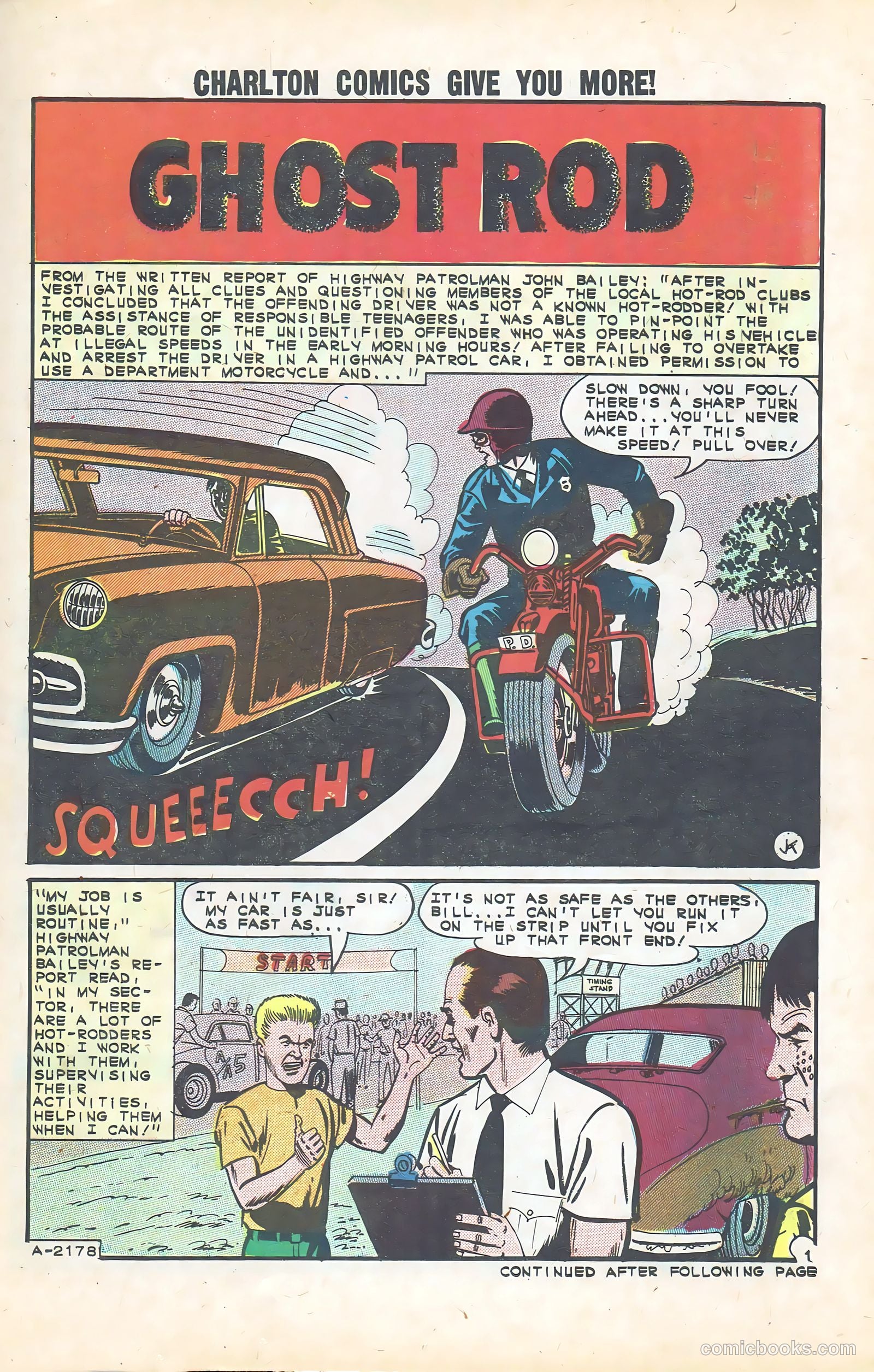 Hot Rods and Racing Cars #62 — page 21 of 36