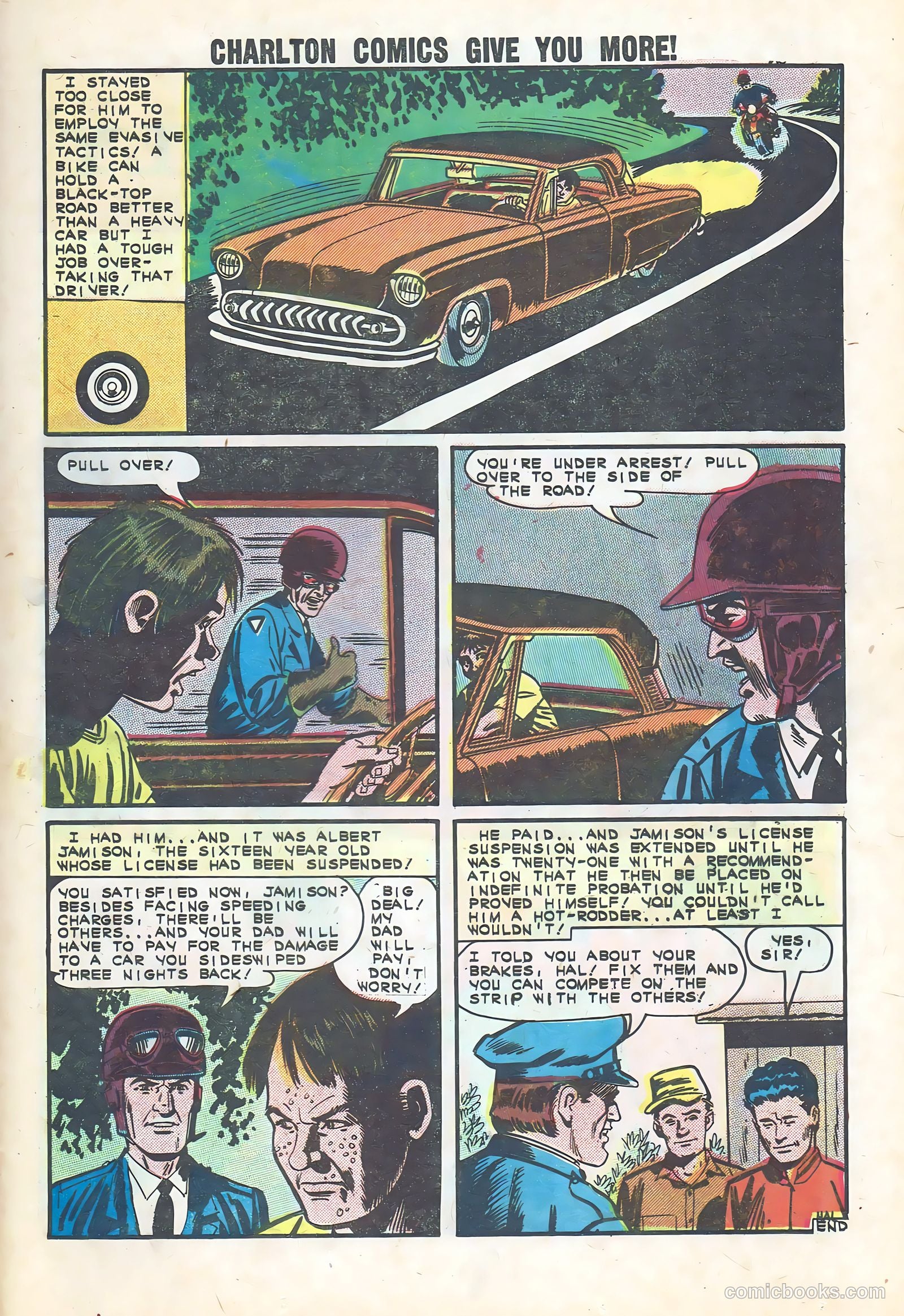 Hot Rods and Racing Cars #62 — page 25 of 36
