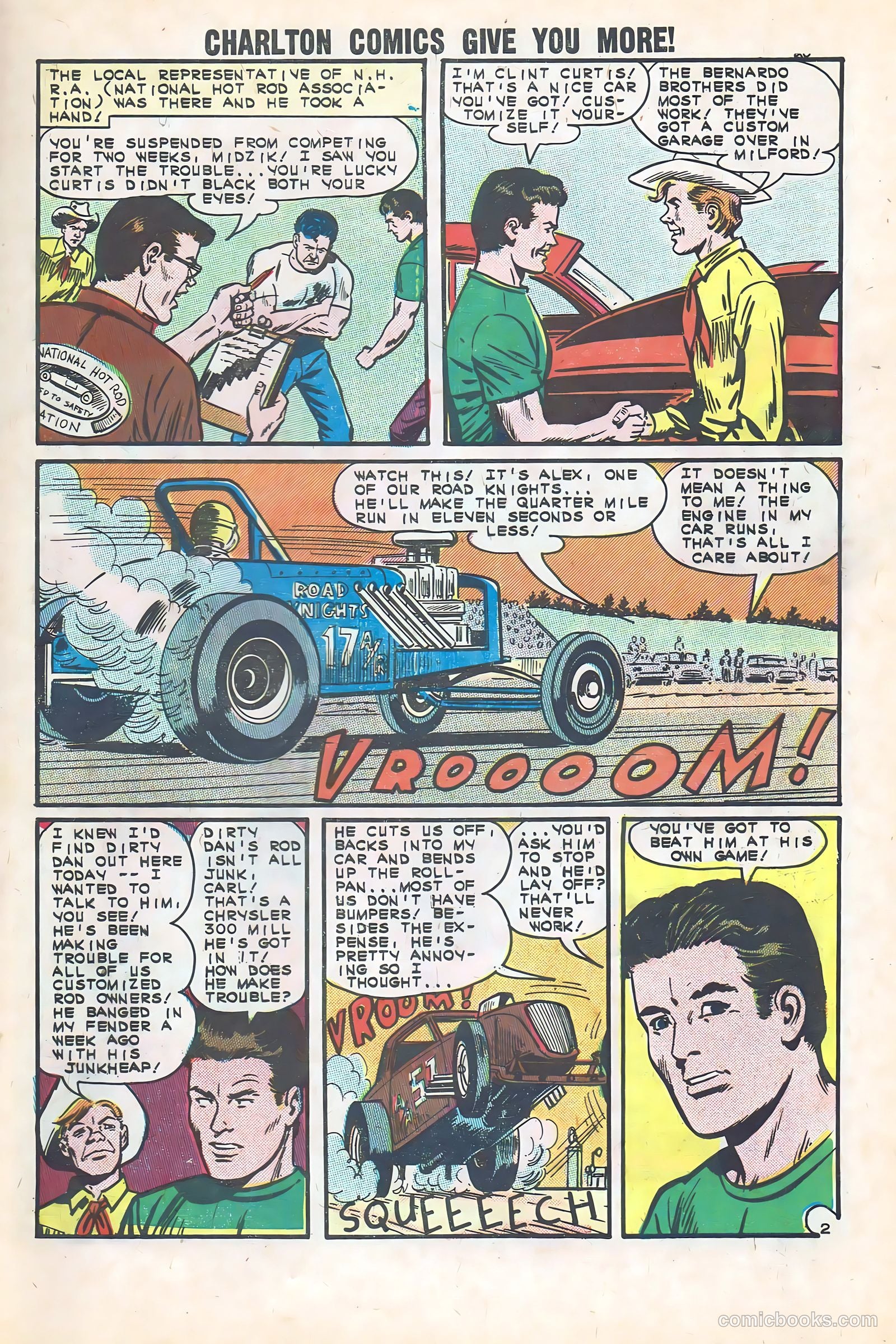 Hot Rods and Racing Cars #62 — page 27 of 36