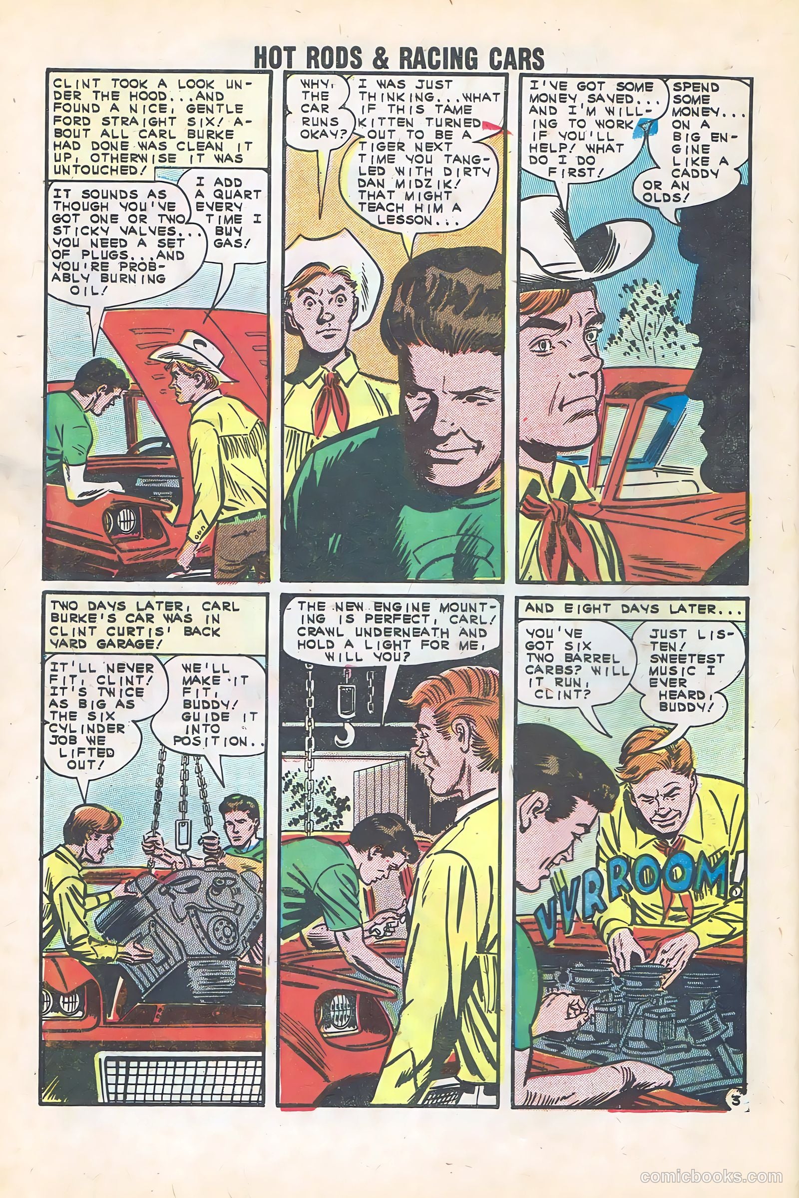 Hot Rods and Racing Cars #62 — page 28 of 36