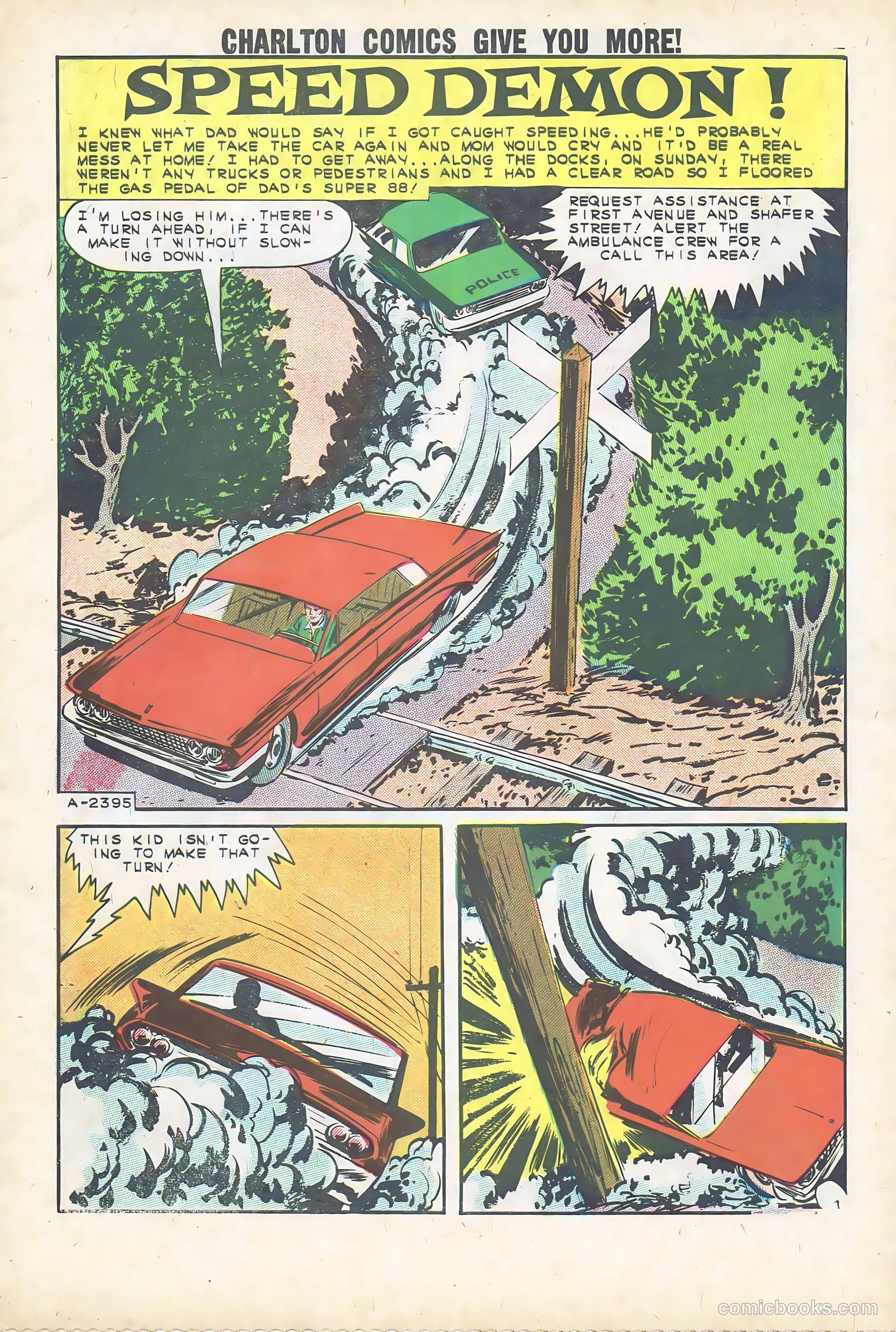 Hot Rods and Racing Cars #63 — page 3 of 36