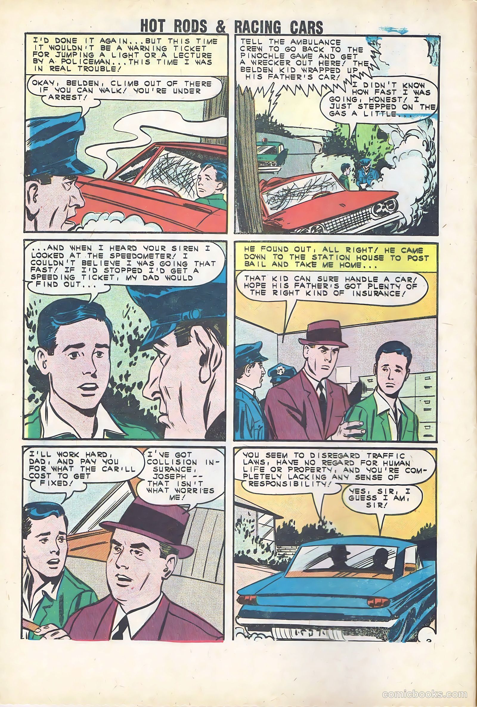 Hot Rods and Racing Cars #63 — page 4 of 36