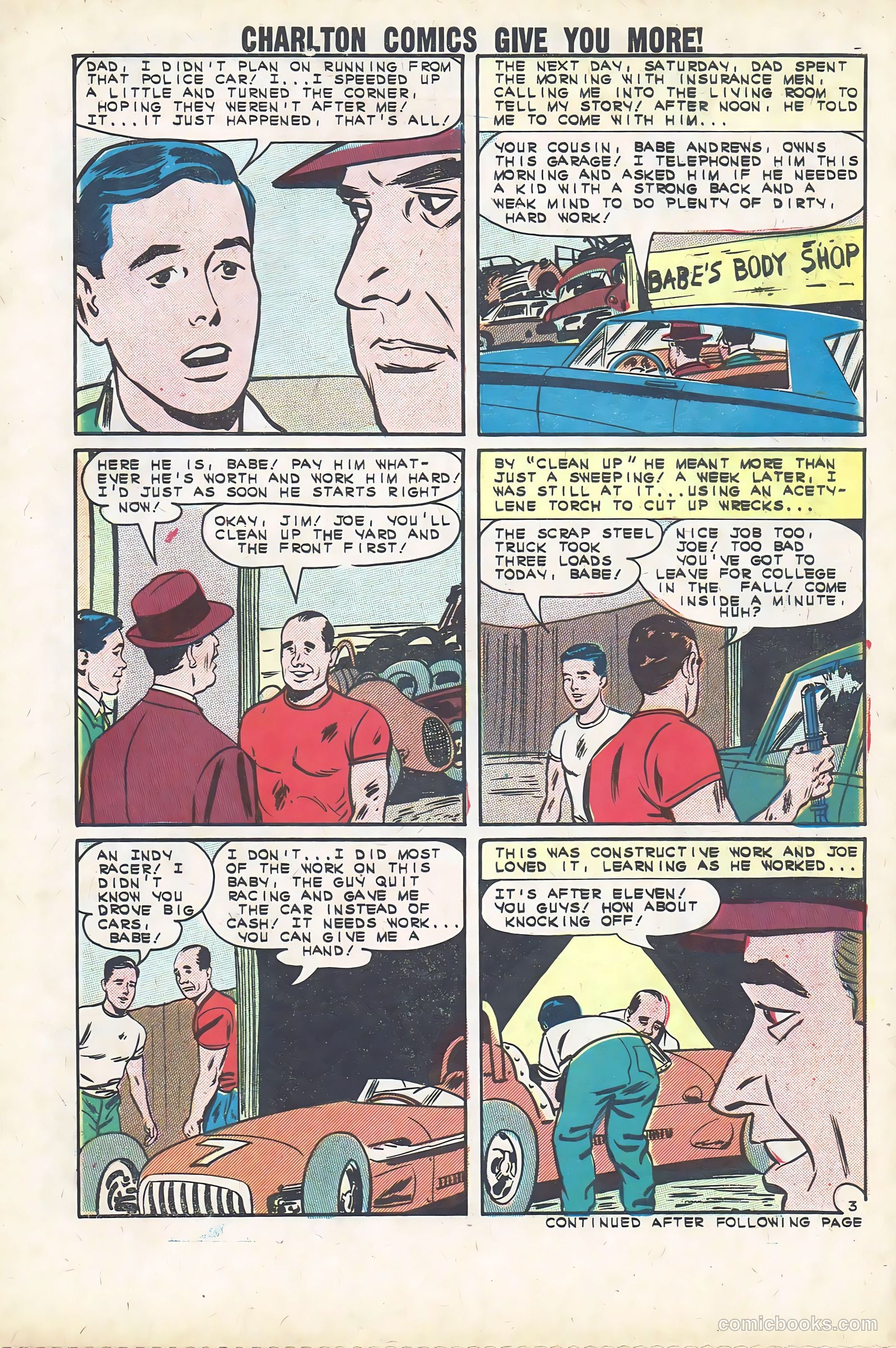 Hot Rods and Racing Cars #63 — page 5 of 36