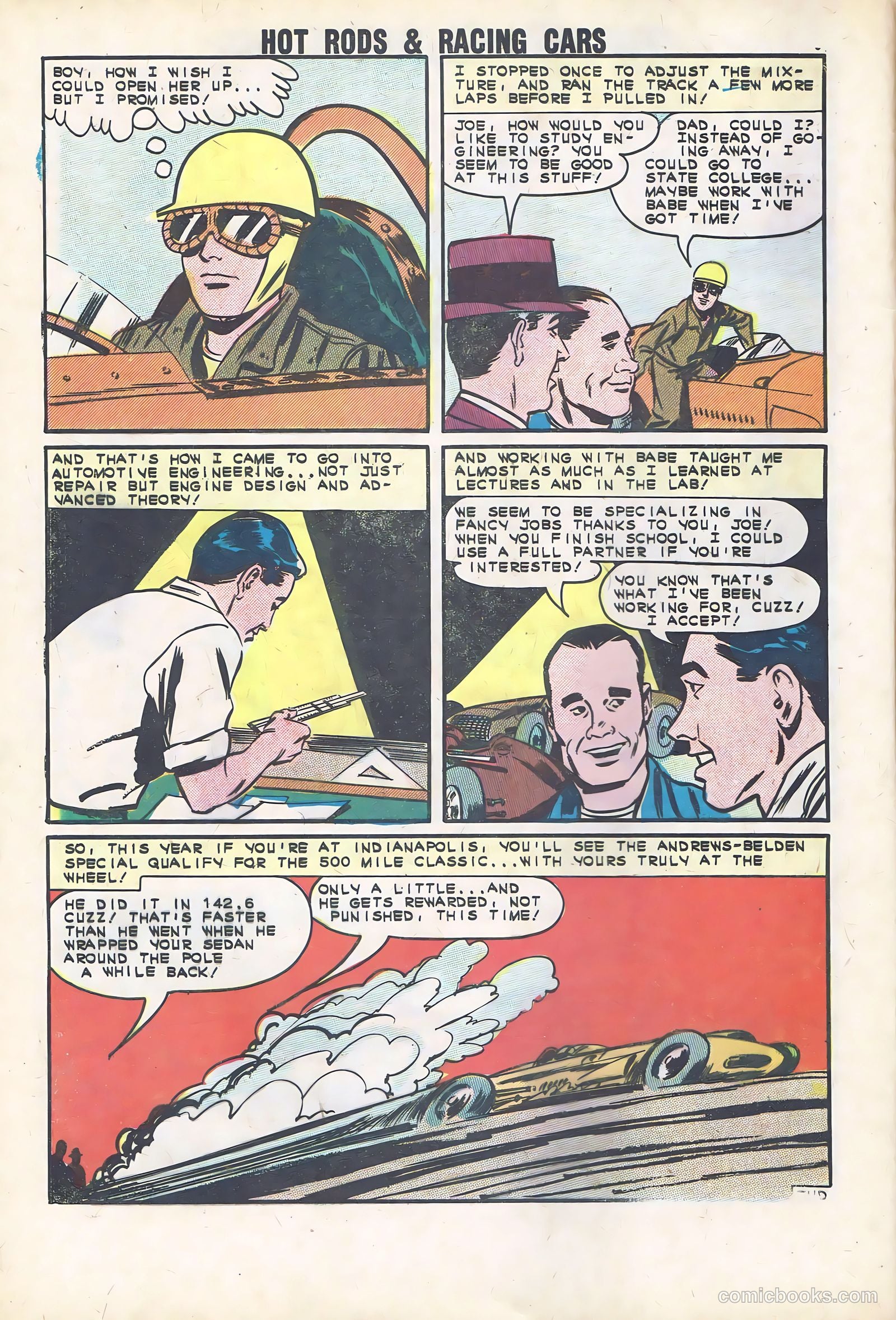 Hot Rods and Racing Cars #63 — page 8 of 36