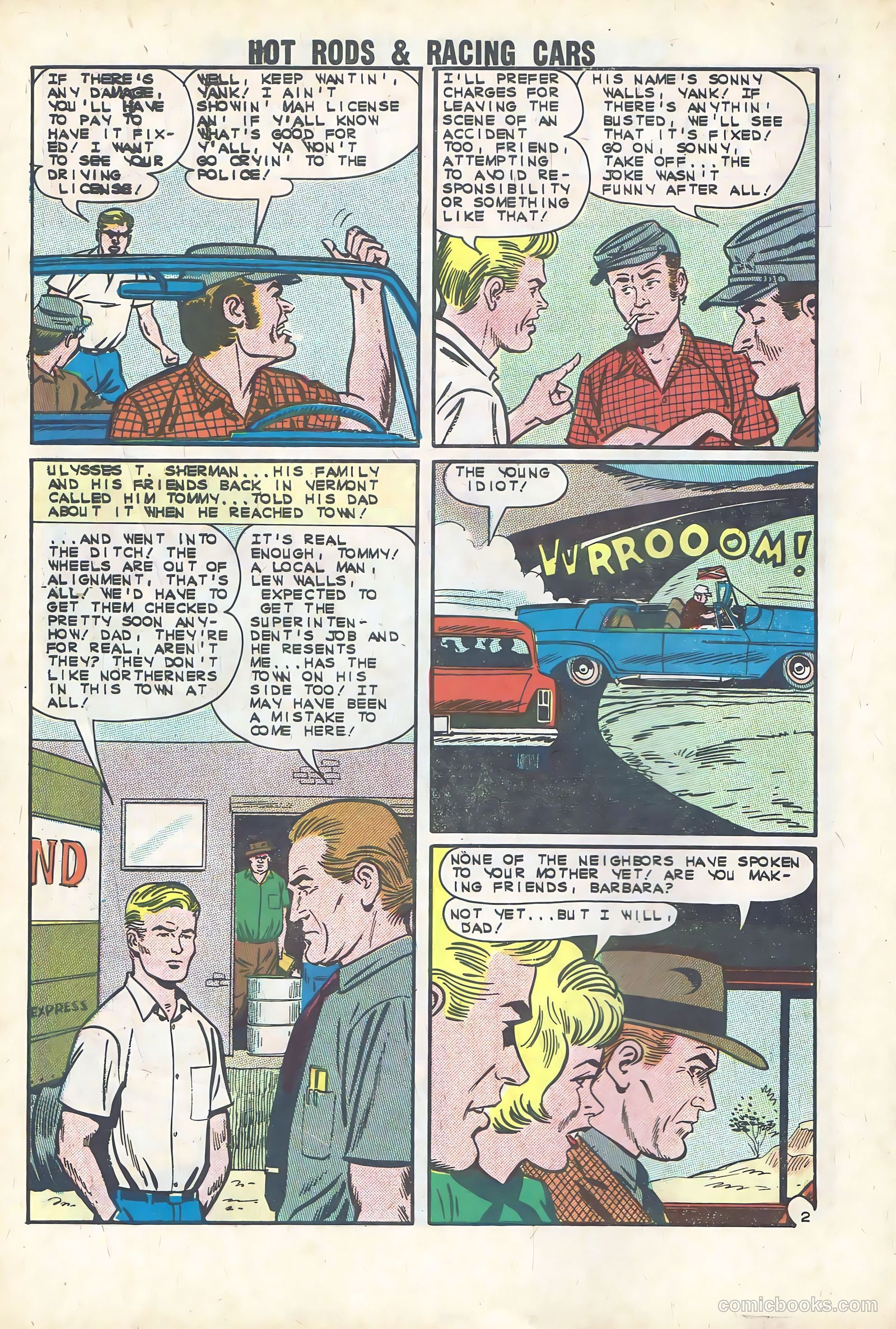 Hot Rods and Racing Cars #63 — page 10 of 36