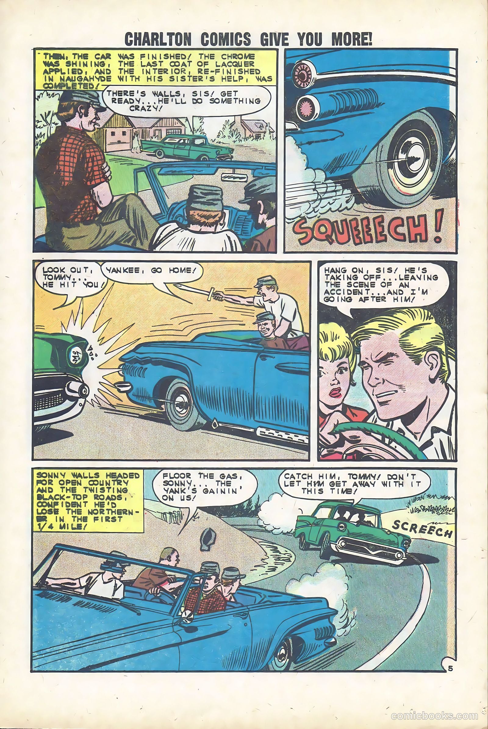 Hot Rods and Racing Cars #63 — page 13 of 36