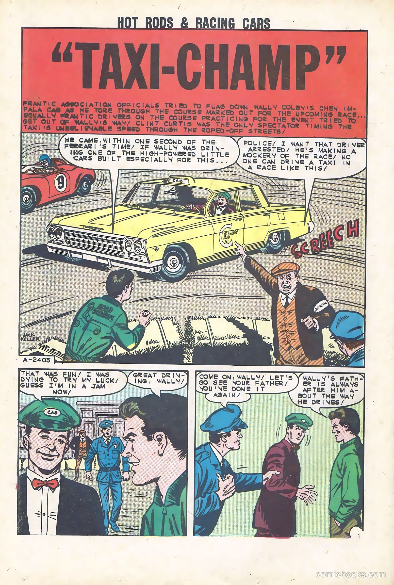 Hot Rods and Racing Cars #63 — page 20 of 36