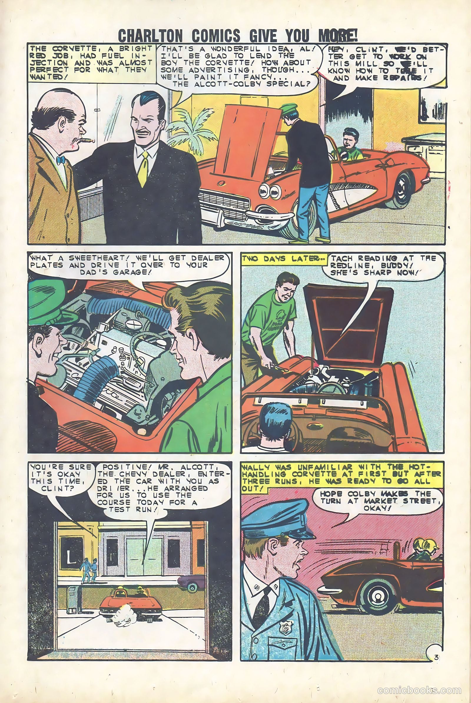 Hot Rods and Racing Cars #63 — page 23 of 36