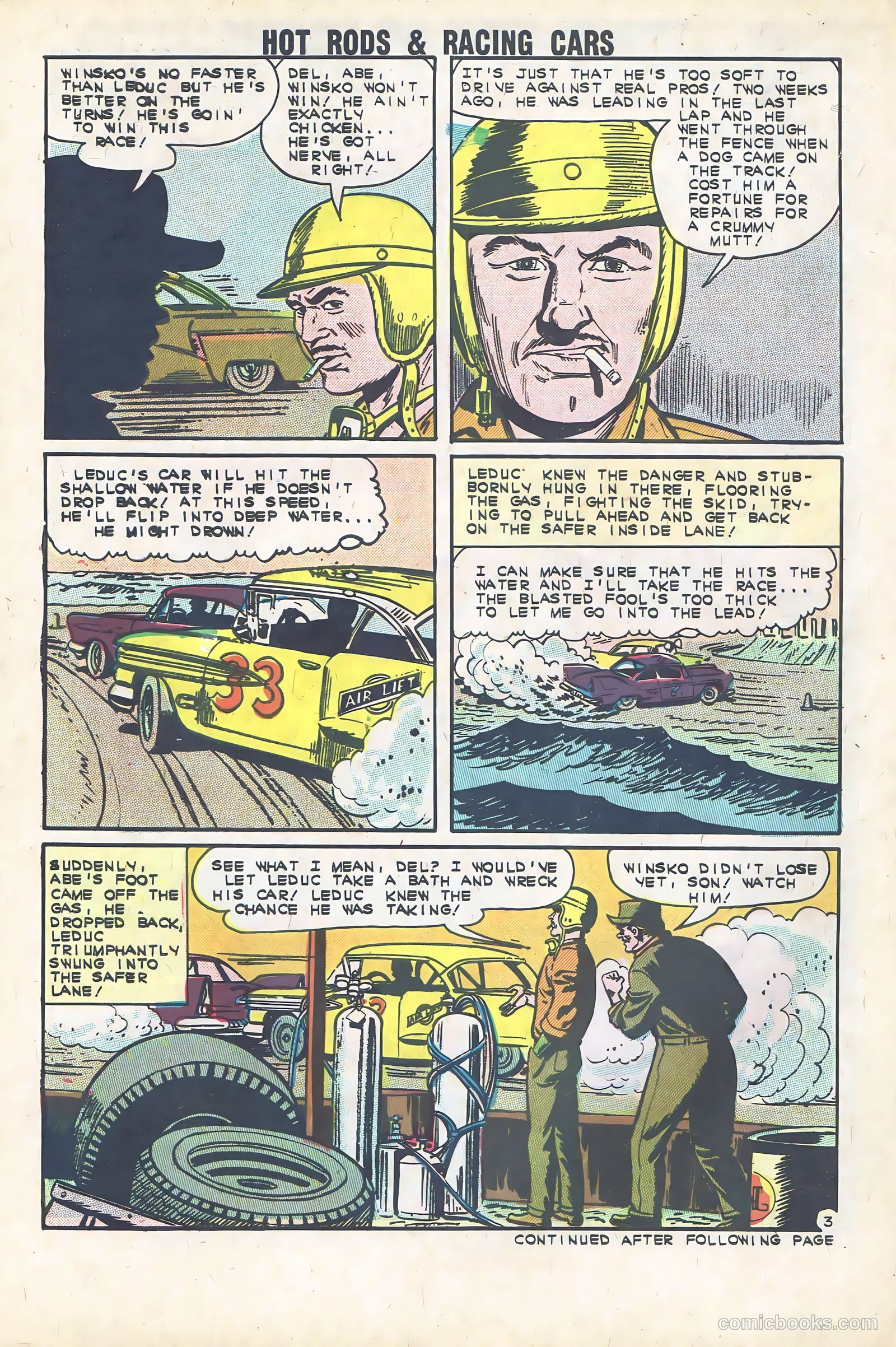 Hot Rods and Racing Cars #63 — page 30 of 36
