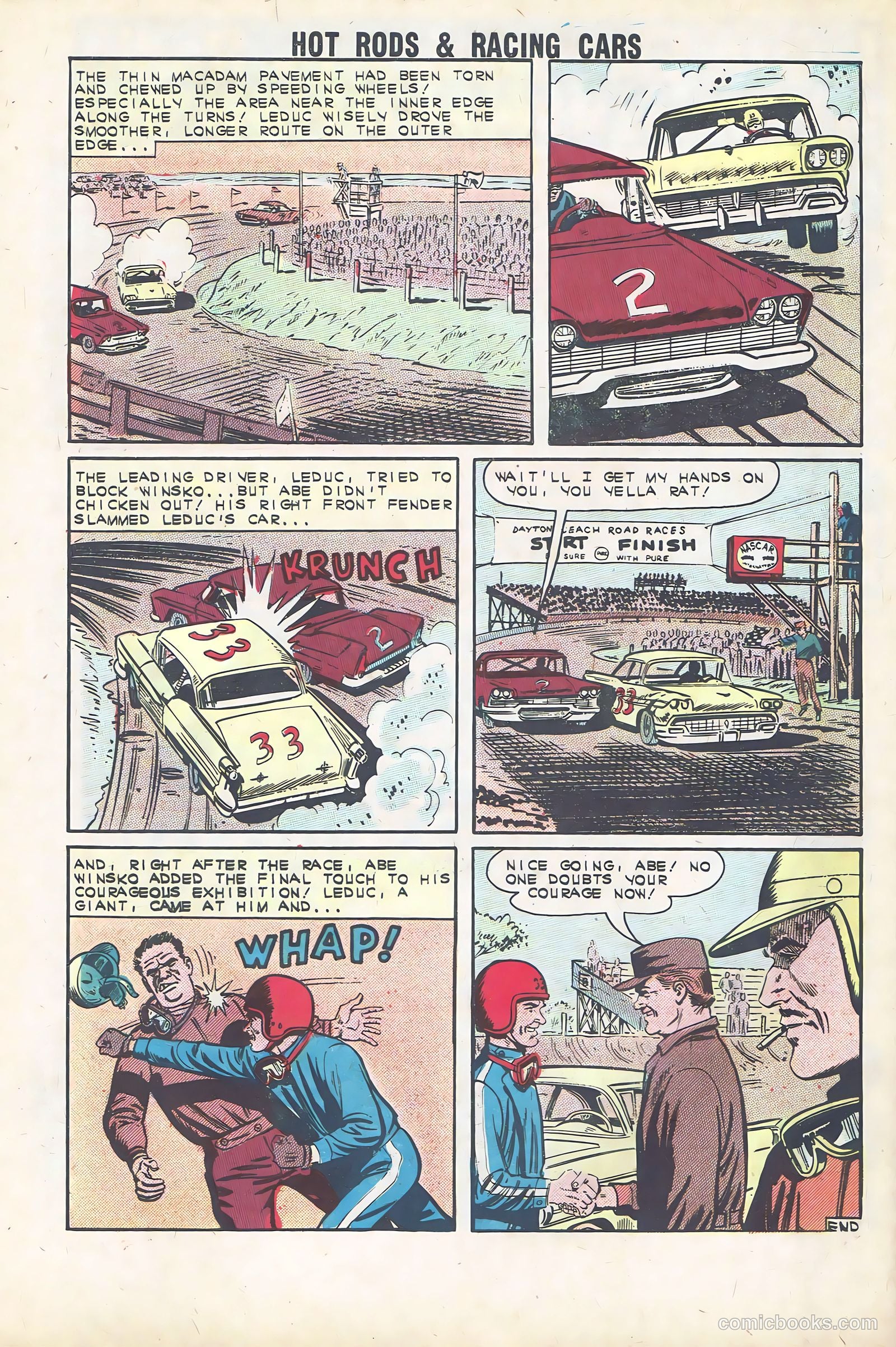 Hot Rods and Racing Cars #63 — page 32 of 36