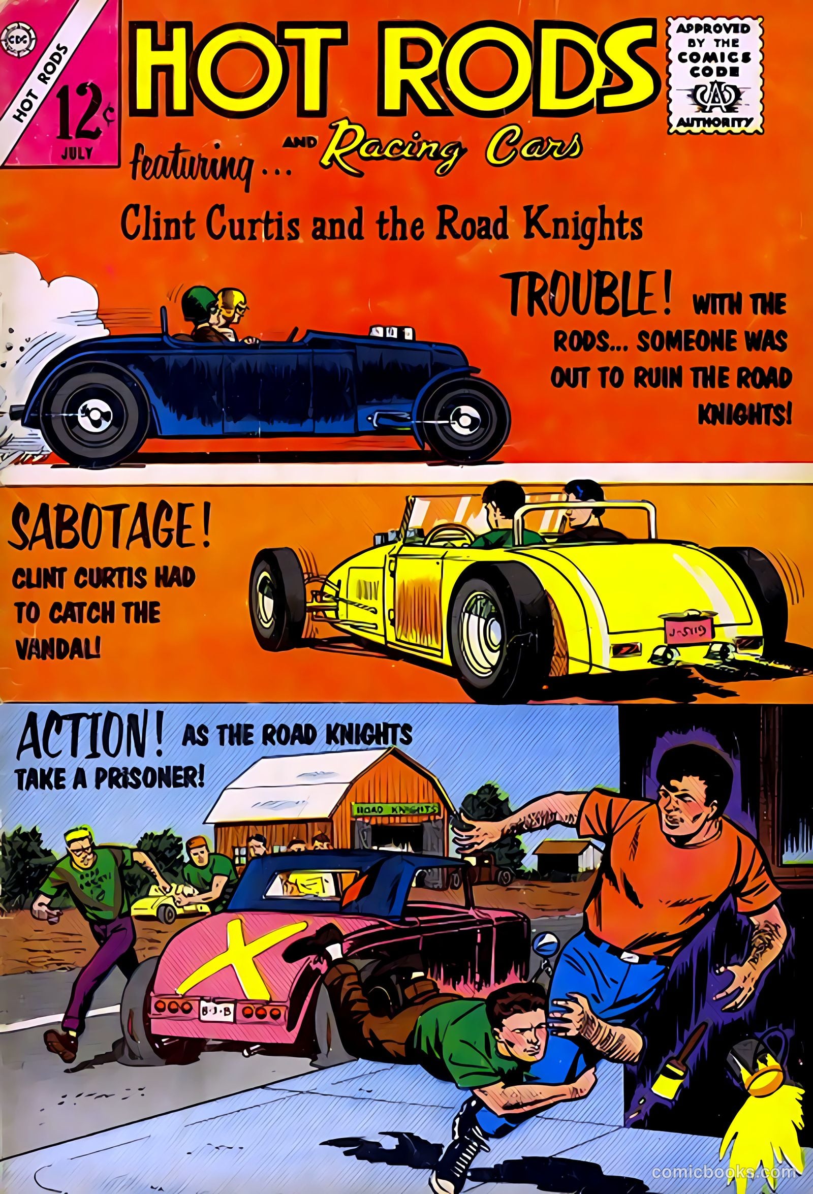 Hot Rods and Racing Cars #64 — page 1 of 36