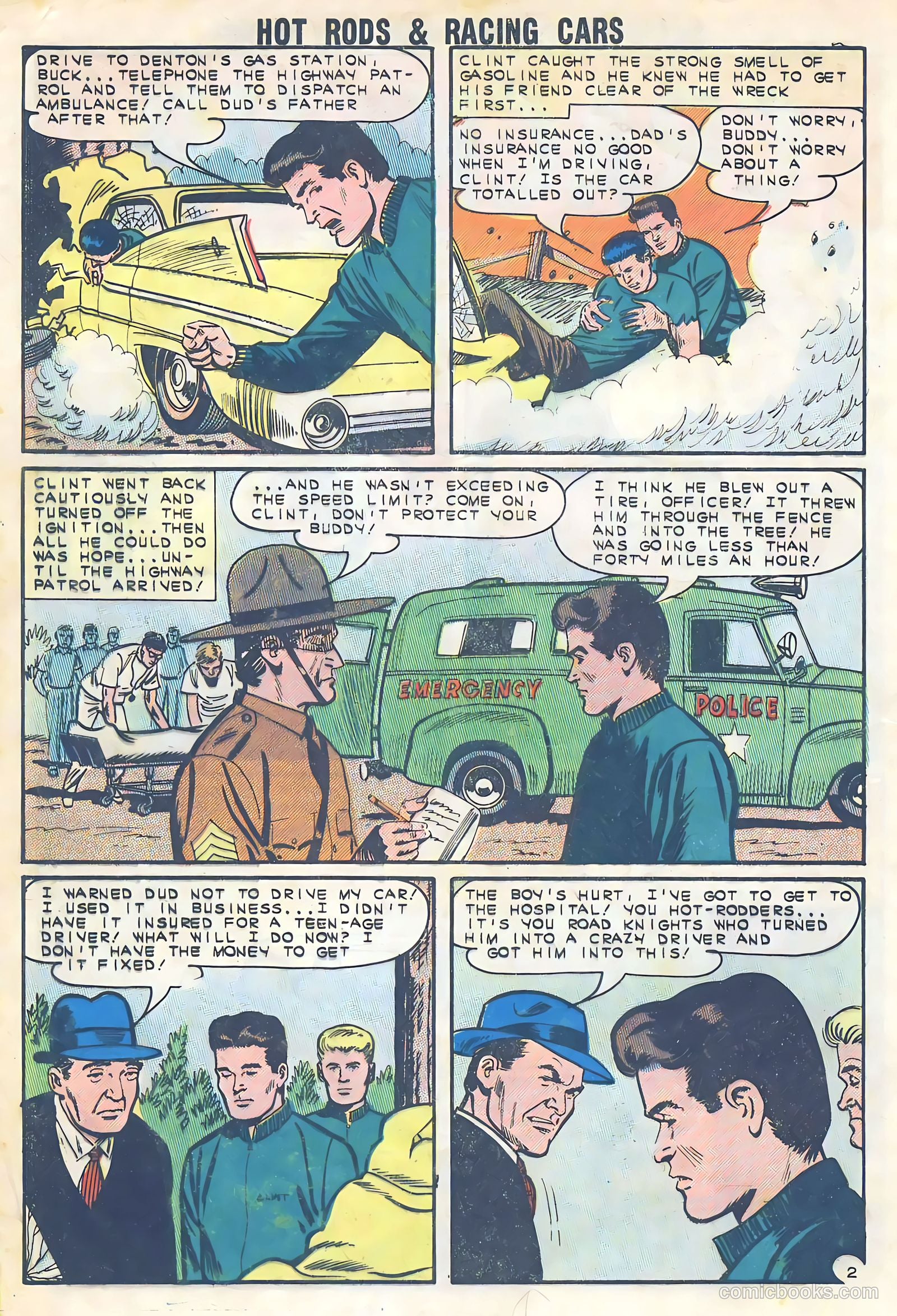 Hot Rods and Racing Cars #64 — page 4 of 36