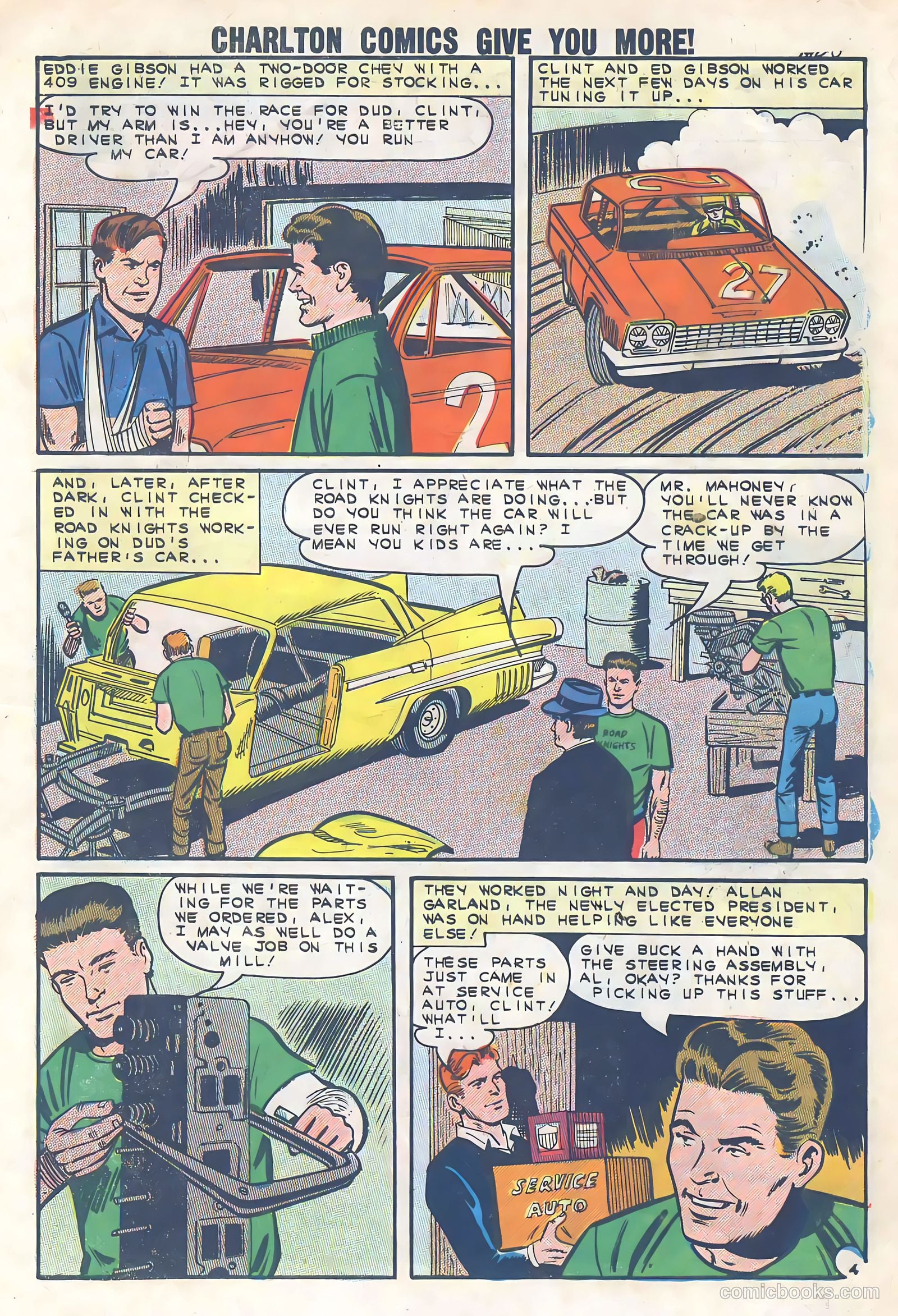 Hot Rods and Racing Cars #64 — page 7 of 36