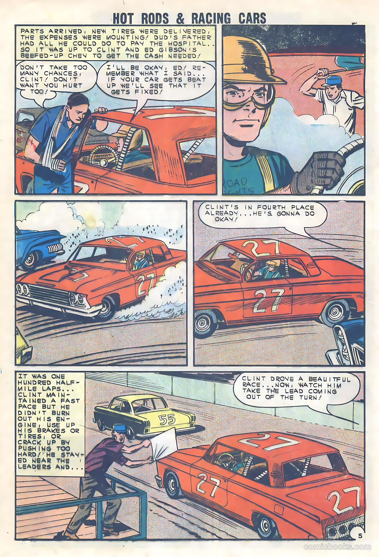 Hot Rods and Racing Cars #64 — page 8 of 36