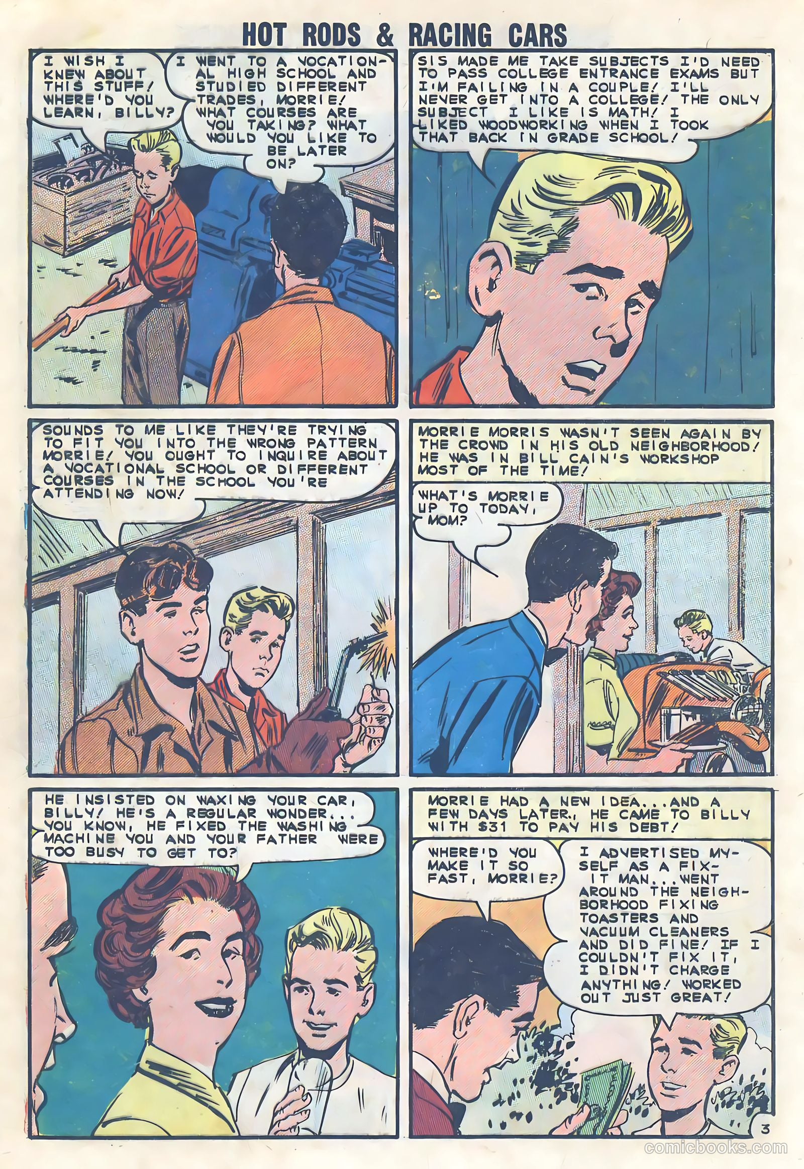 Hot Rods and Racing Cars #64 — page 12 of 36