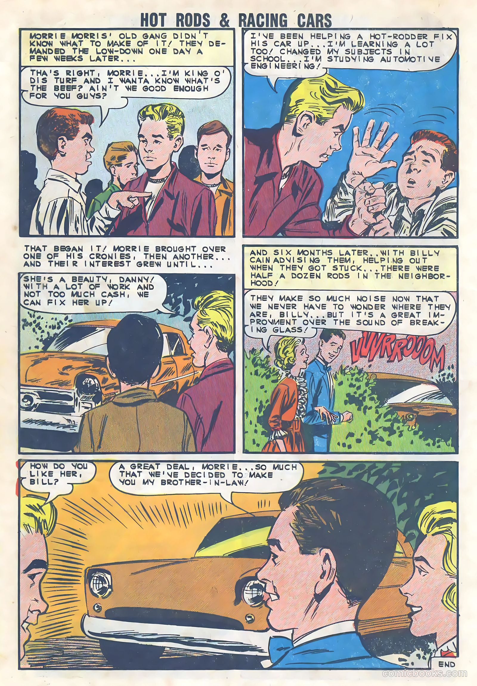 Hot Rods and Racing Cars #64 — page 14 of 36