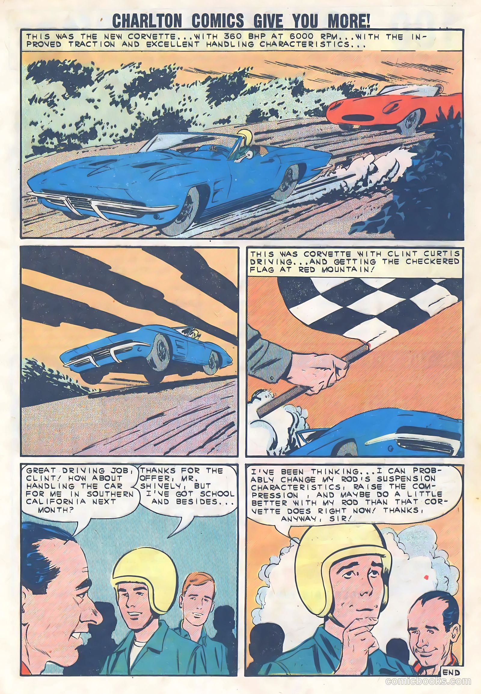 Hot Rods and Racing Cars #64 — page 21 of 36
