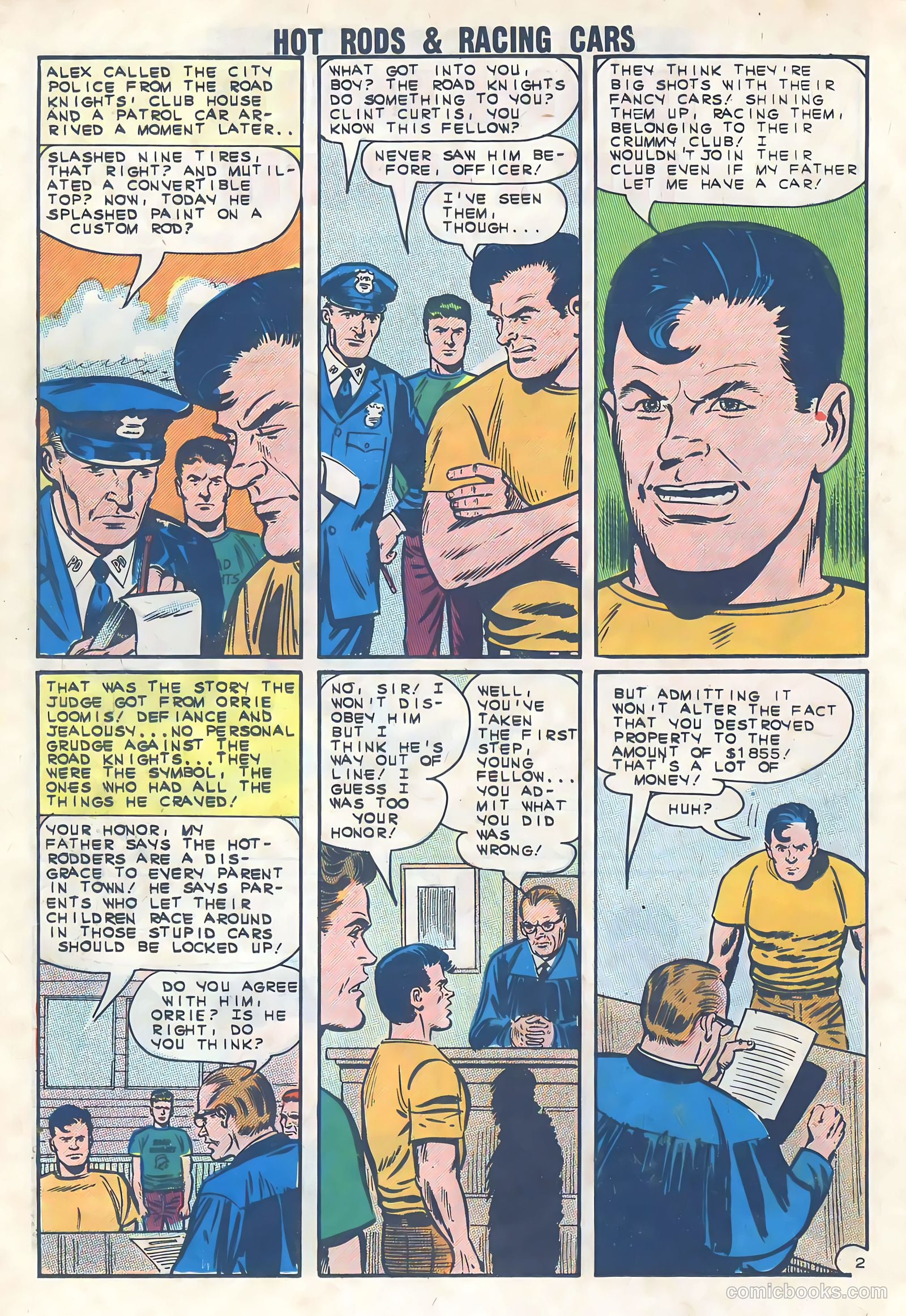 Hot Rods and Racing Cars #64 — page 26 of 36