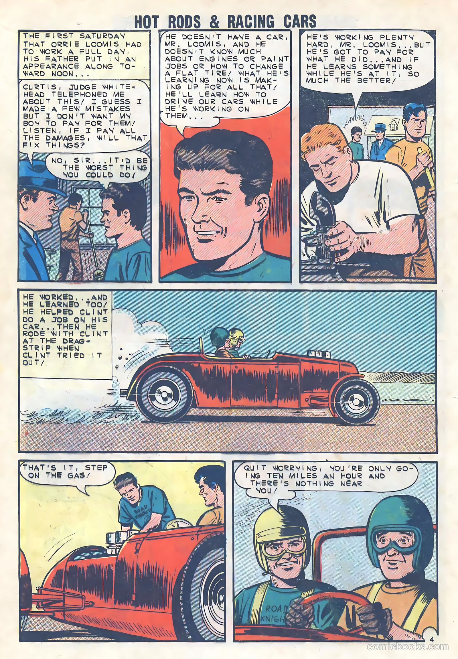 Hot Rods and Racing Cars #64 — page 28 of 36