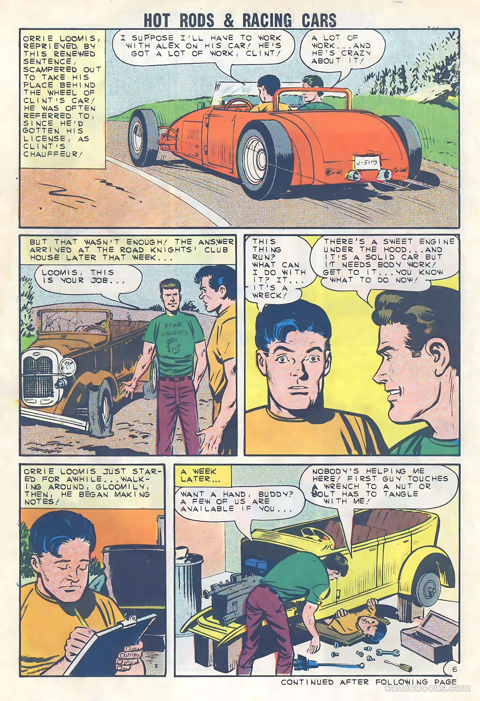 Hot Rods and Racing Cars #64 — page 30 of 36