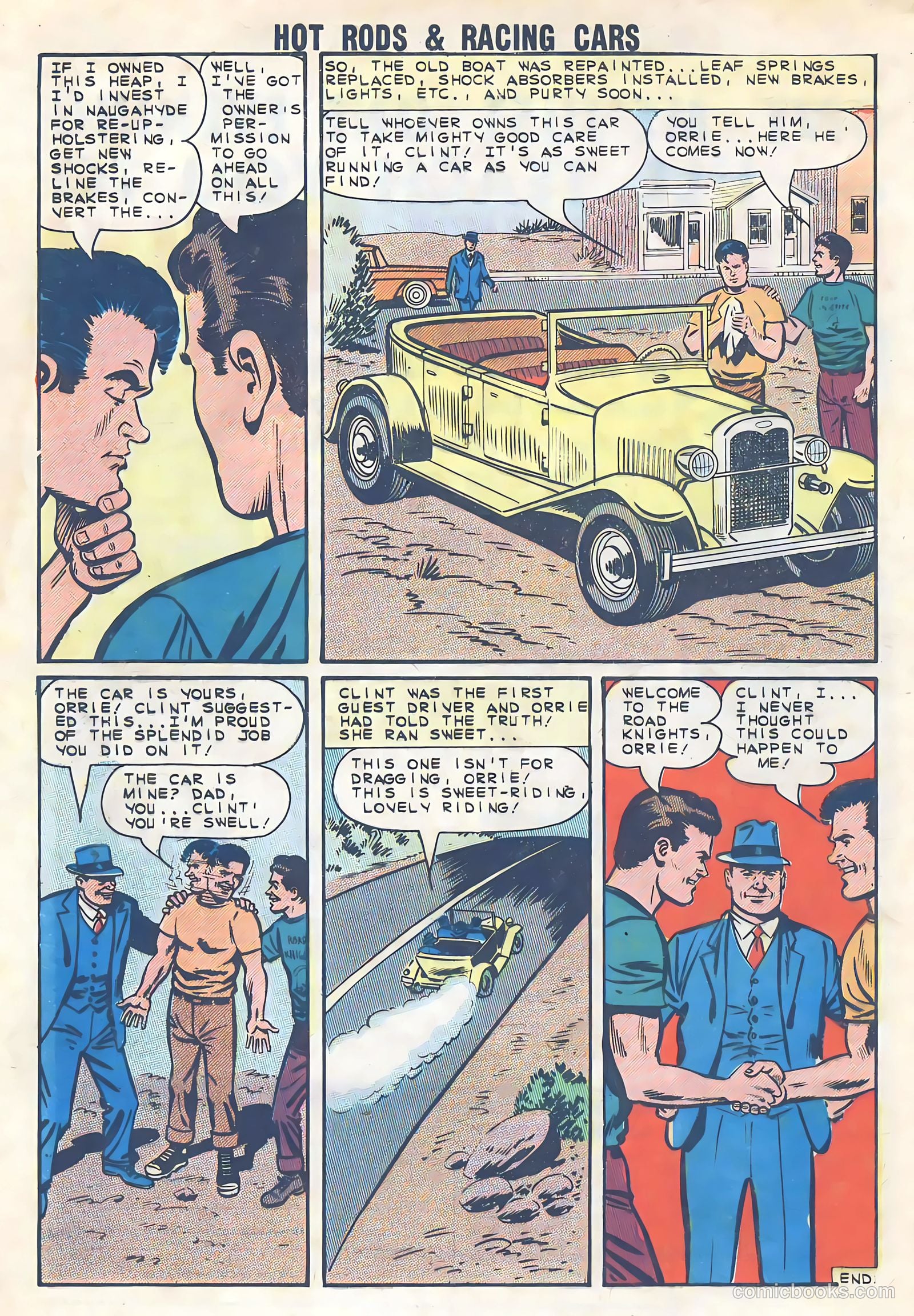 Hot Rods and Racing Cars #64 — page 32 of 36