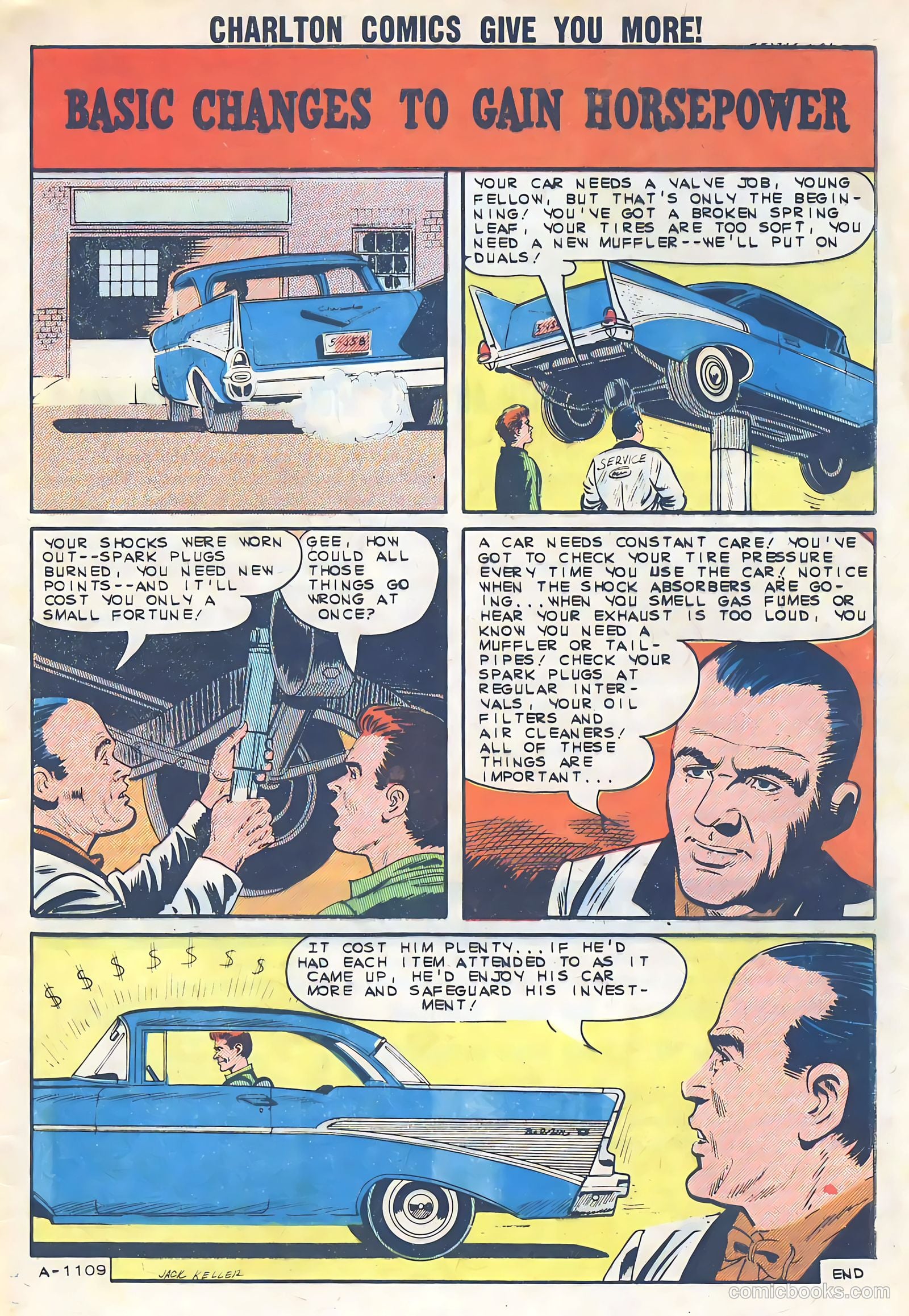 Hot Rods and Racing Cars #64 — page 33 of 36
