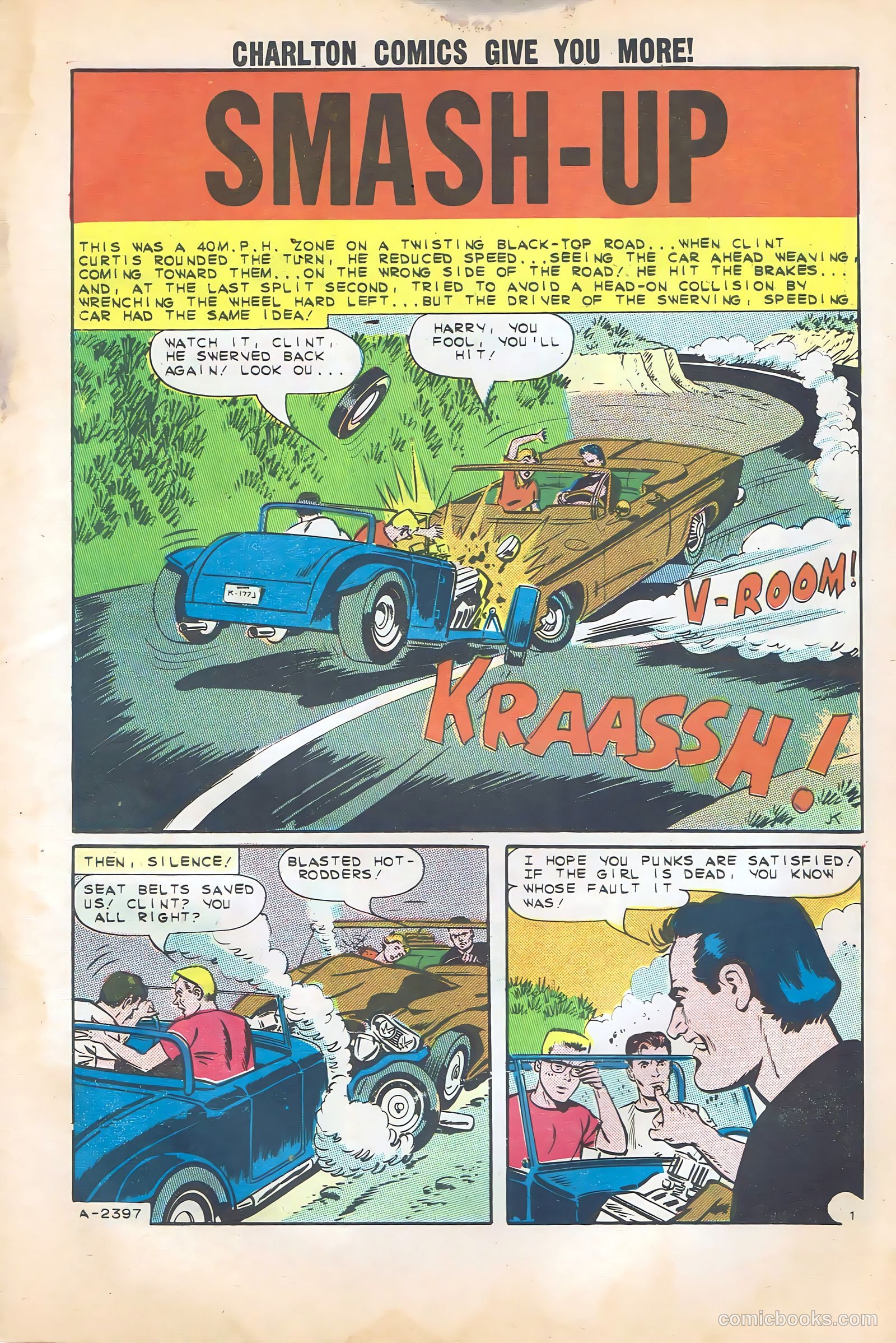 Hot Rods and Racing Cars #65 — page 3 of 36