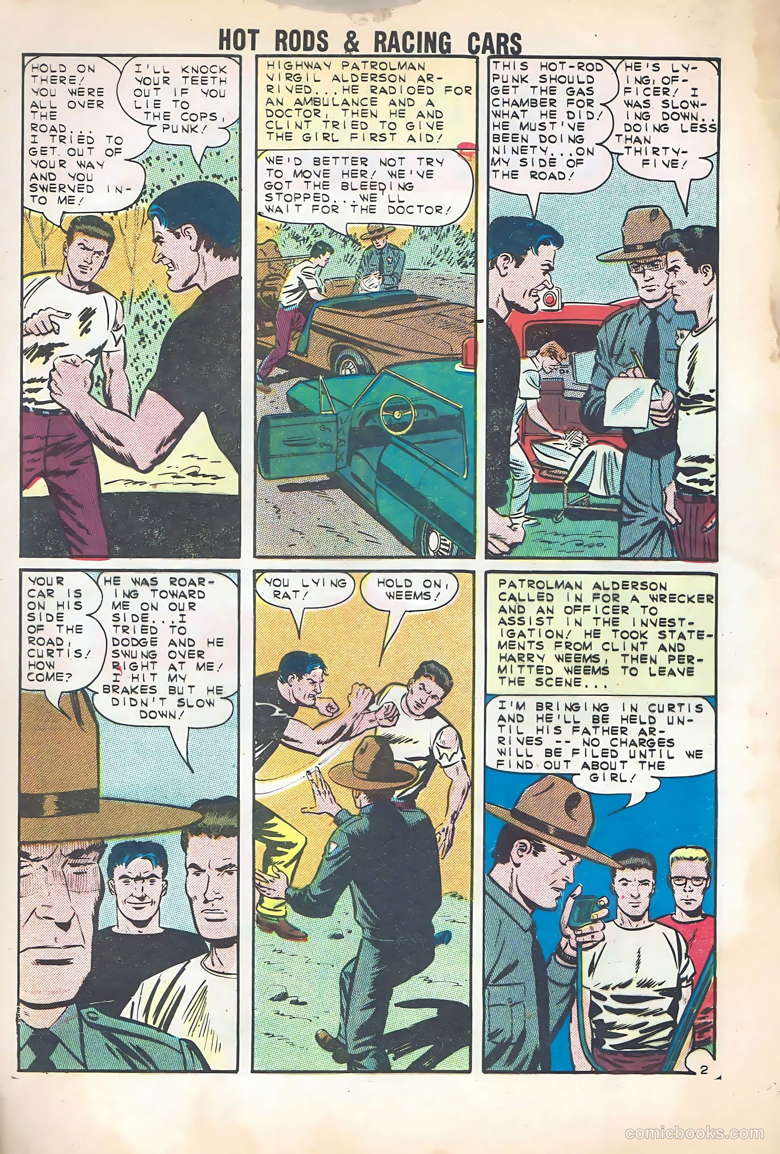 Hot Rods and Racing Cars #65 — page 4 of 36