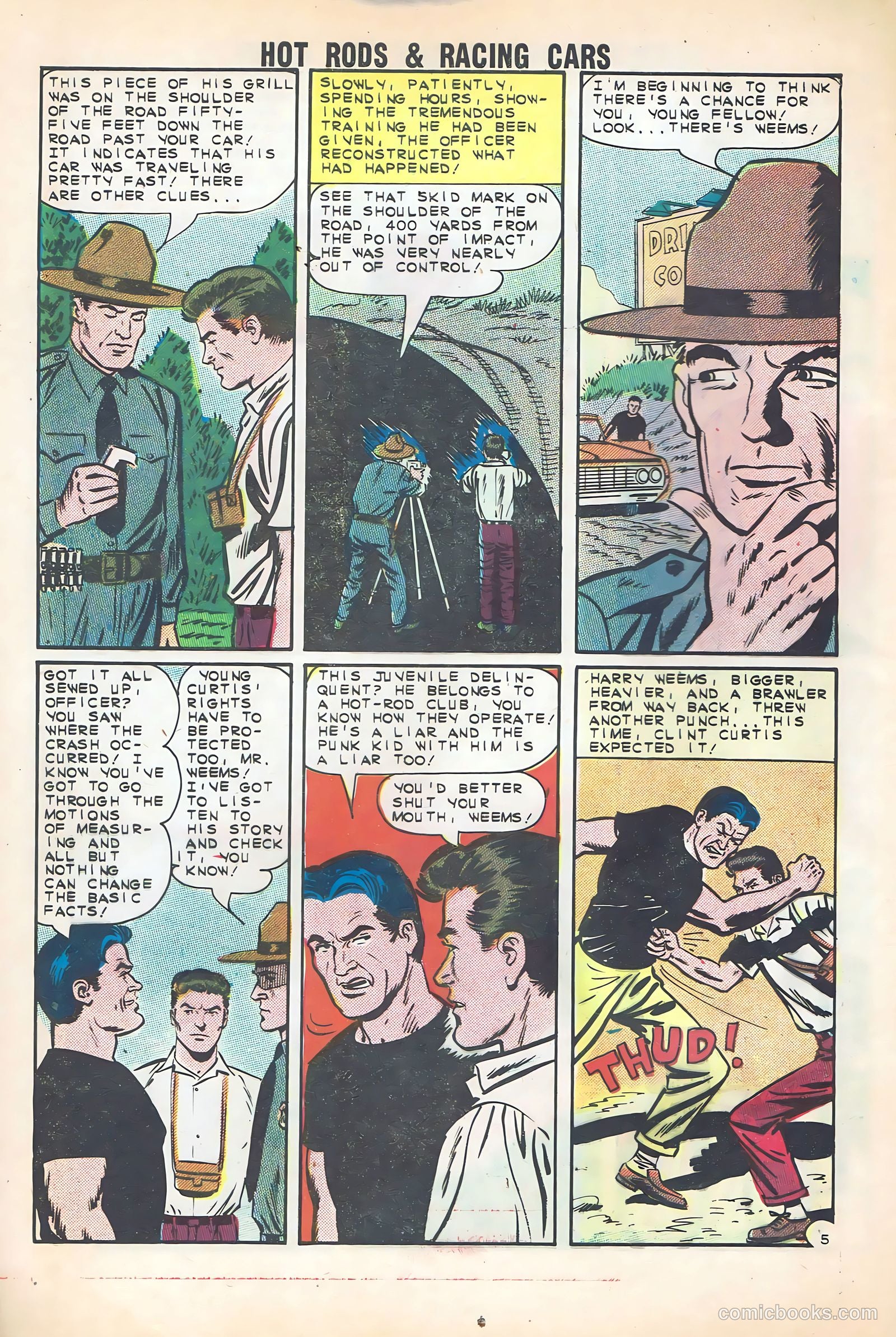 Hot Rods and Racing Cars #65 — page 8 of 36