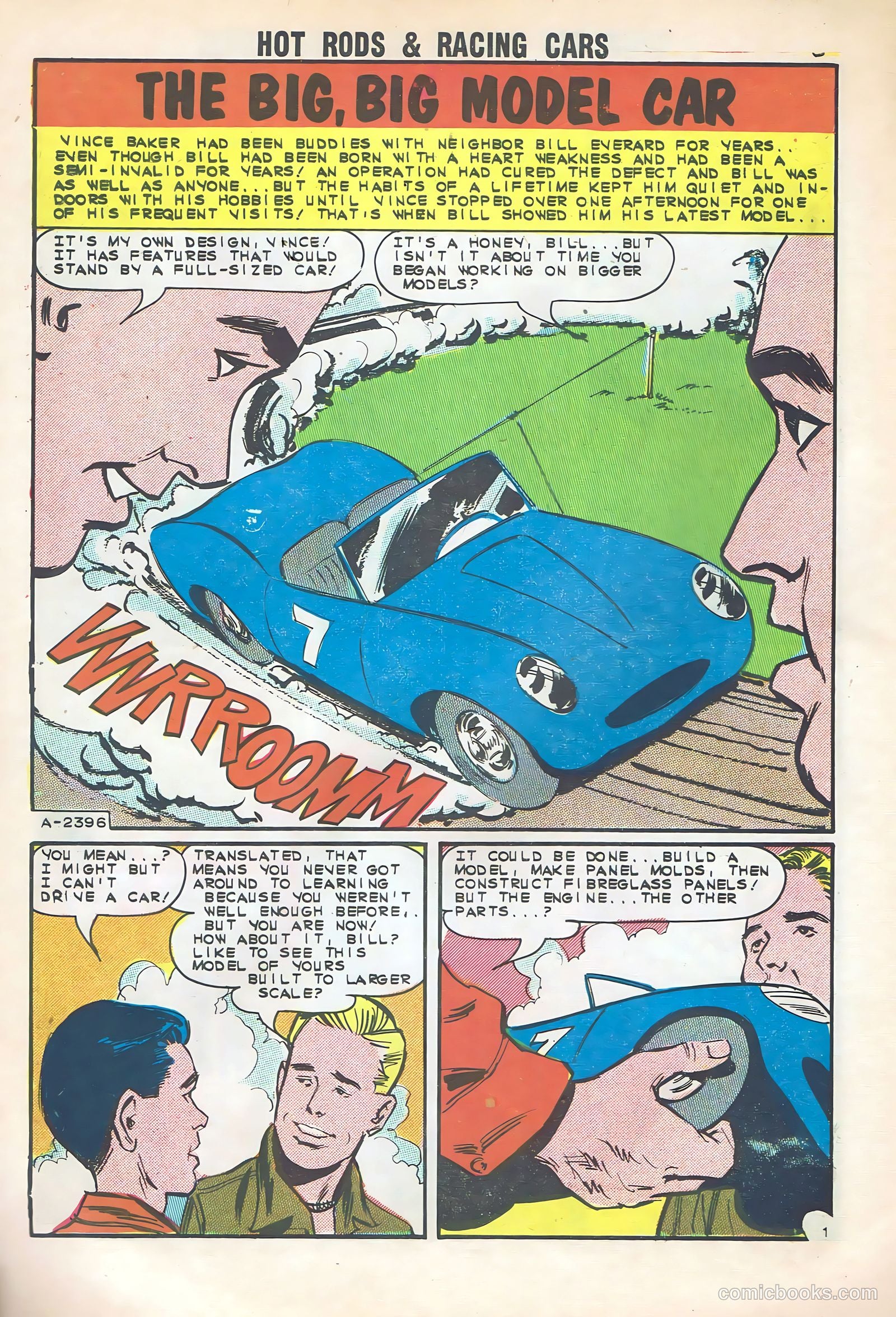 Hot Rods and Racing Cars #65 — page 10 of 36