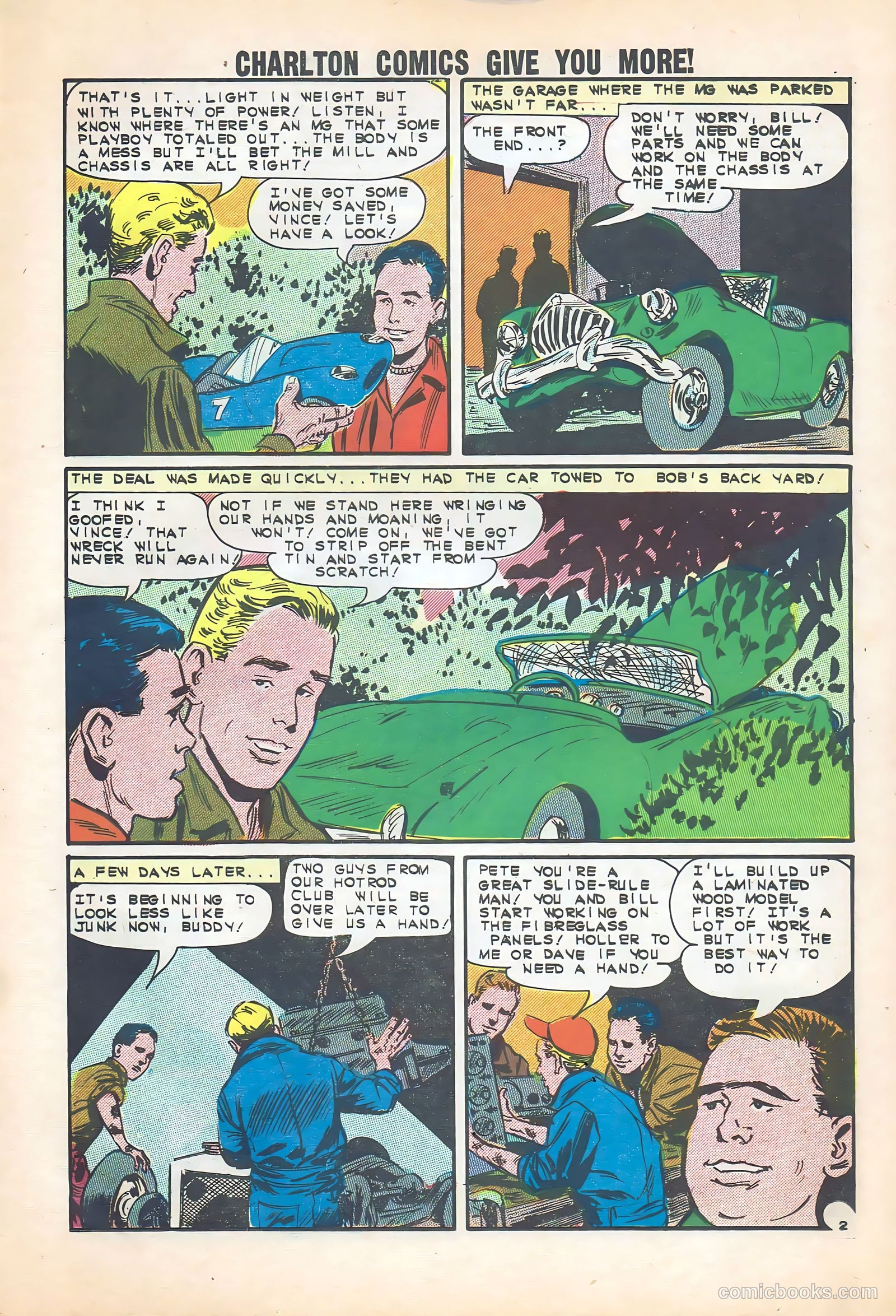 Hot Rods and Racing Cars #65 — page 11 of 36