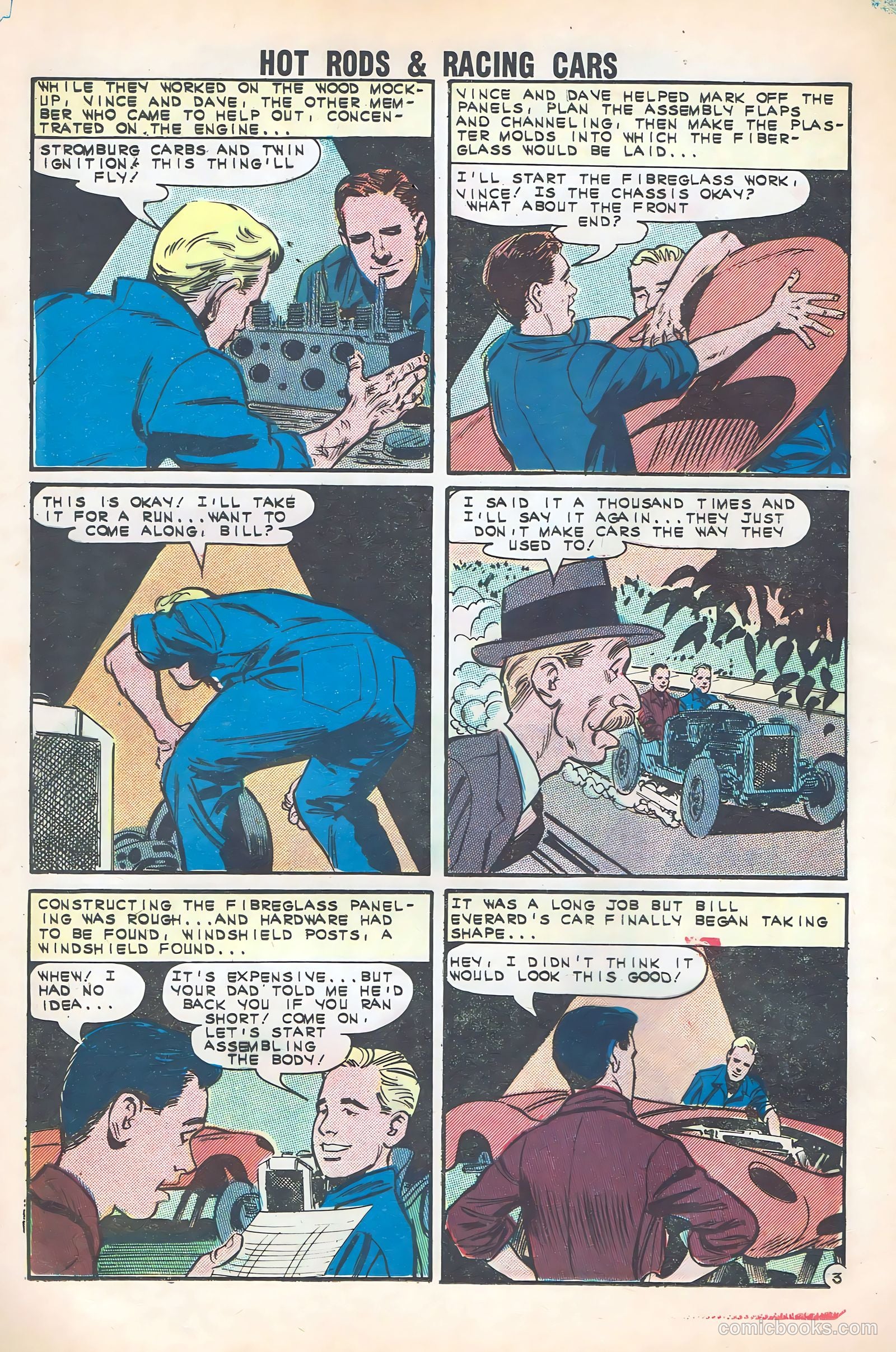 Hot Rods and Racing Cars #65 — page 12 of 36